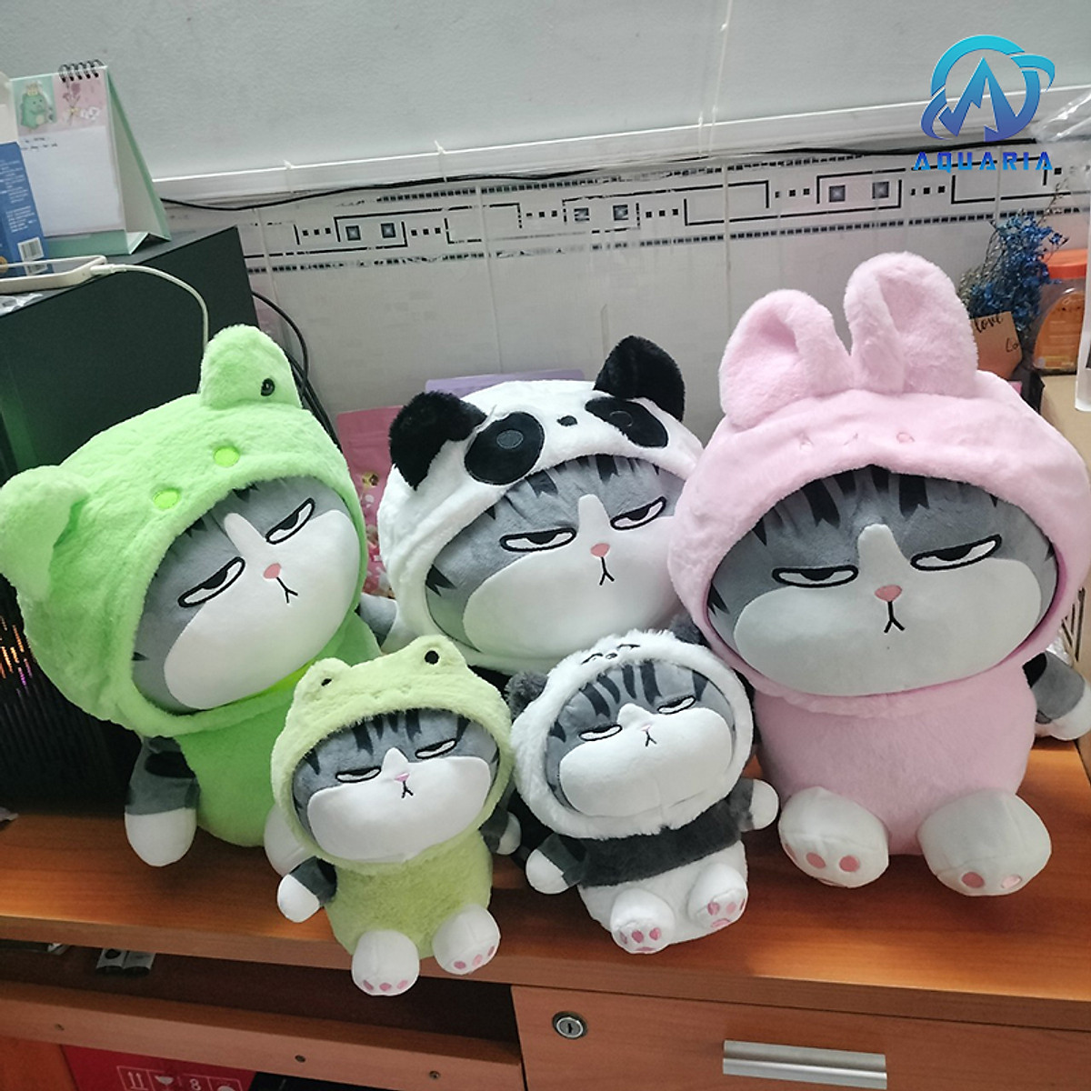 Gấu Bông Thú Nhồi Bông Mèo Hoàng Thượng Quạo Quọ Mập Ú Mặc Áo Hóa Trang Cosplay Siêu Đáng Yêu Gấu Bông Thú Nhồi Bông Mèo Hoàng Thượng Quạo Quọ Mập Ú Mặc Áo Hóa Trang Cosplay Siêu Đáng Yêu