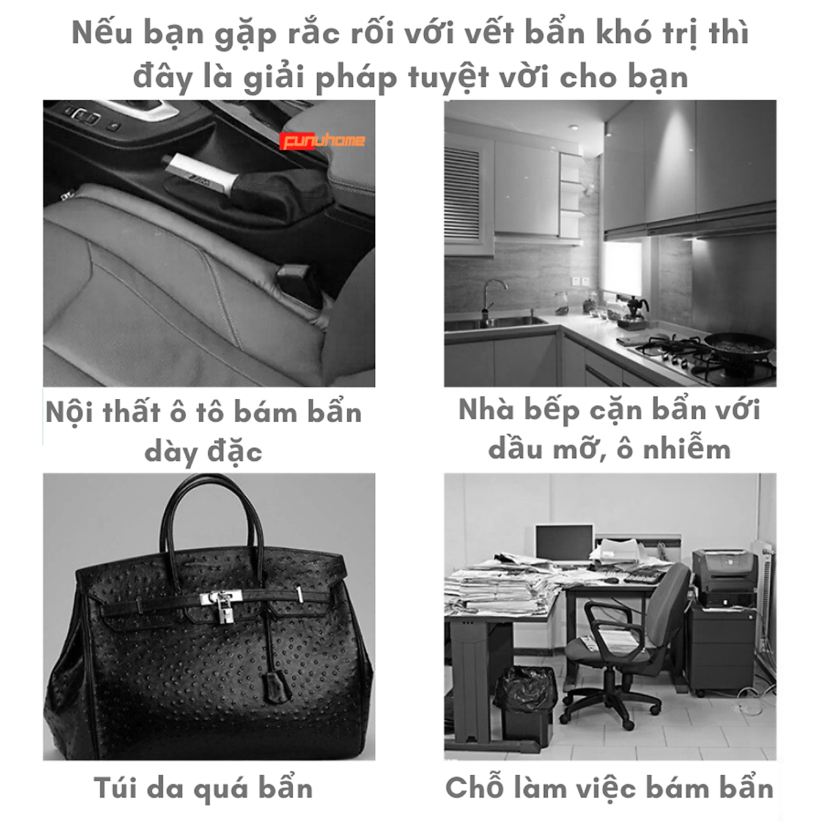Chai vệ sinh giày, nội thất ô tô, nhà bếp, đồ gia dụng 650ml có nắp kết hợp bàn chải - Chai xịt tạo bọt vệ sinh đa năng - Hàng chính hãng