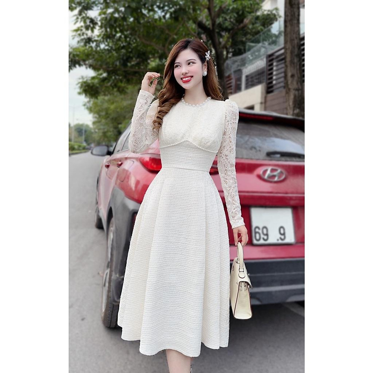 Dạ tweed là gì Top 20 mẫu váy đầm dạ tweed set dạ tweed sang chảnh Cardina #21 Dạ tweed là gì Top 20 mẫu váy đầm dạ tweed set dạ tweed sang chảnh Cardina
