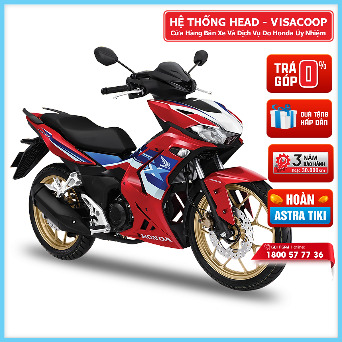 Xe máy Honda WINNER X Phiên bản Thể thao - Xe côn tay