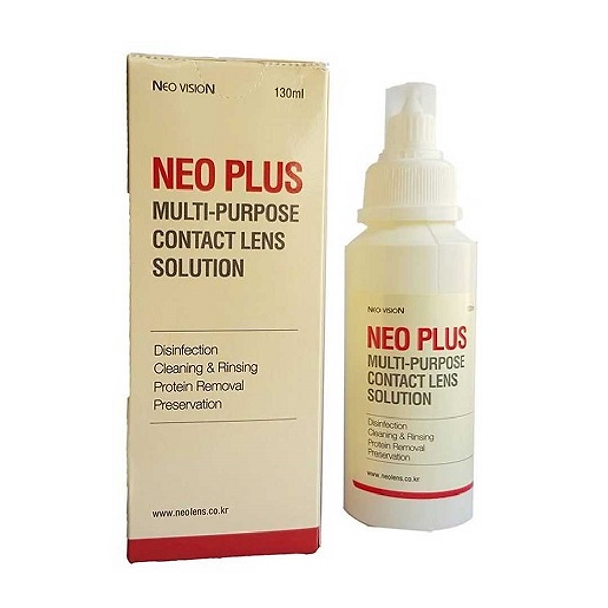 Dung Dịch Ngâm Kính Áp Tròng Neo Plus Hàn Quốc