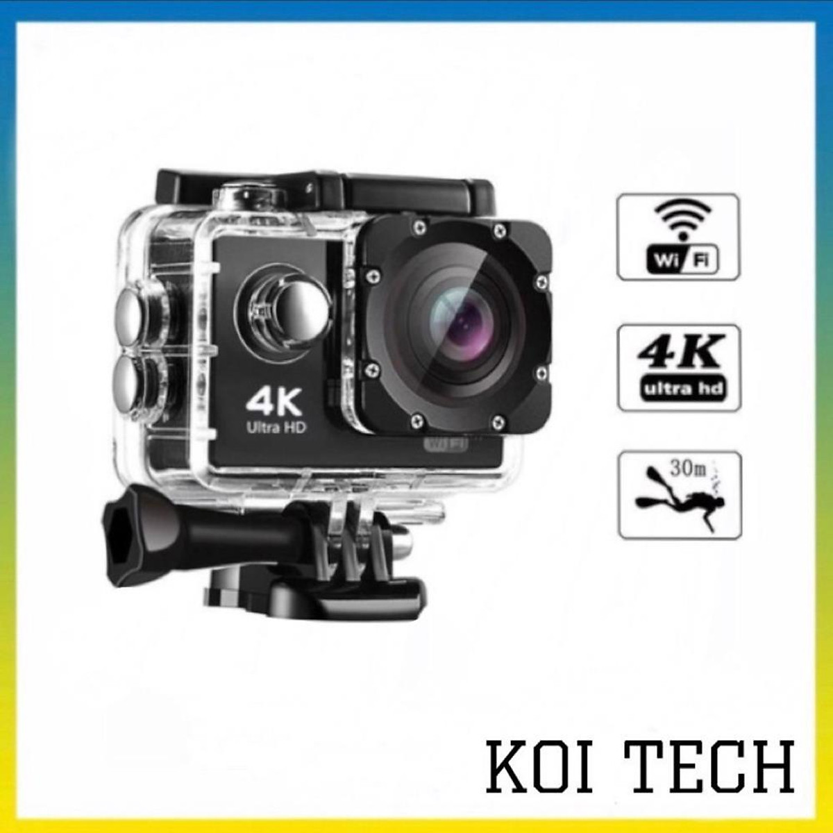 Máy ảnh 4K Ultra HD là công nghệ tiên tiến nhất hiện nay giúp bạn quay video và chụp ảnh chất lượng tuyệt vời. Hình ảnh sống động, sắc nét sẽ mang lại cho bạn trải nghiệm xem ảnh và video cực kỳ thú vị và độc đáo.