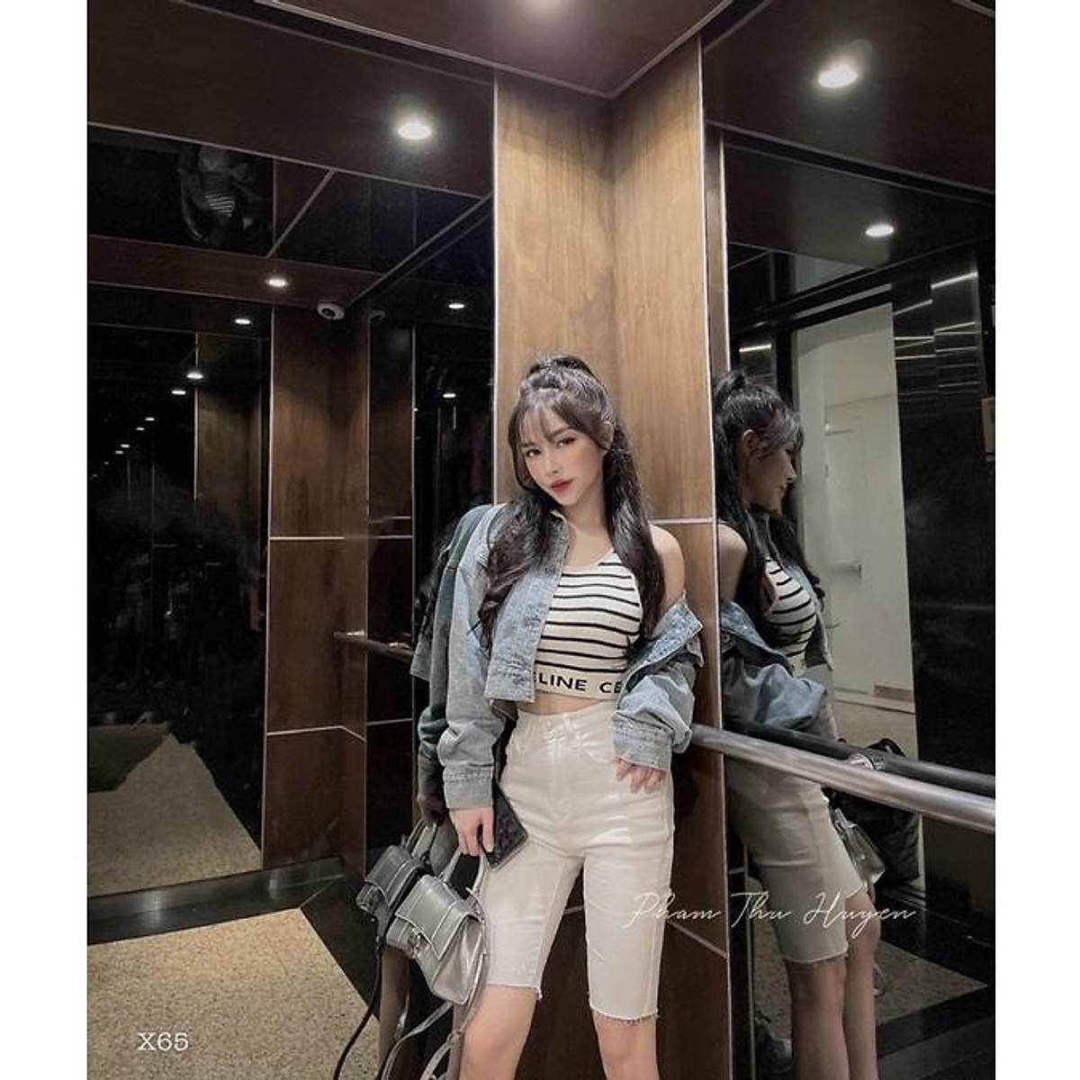 ÁO CROP BA LỖ