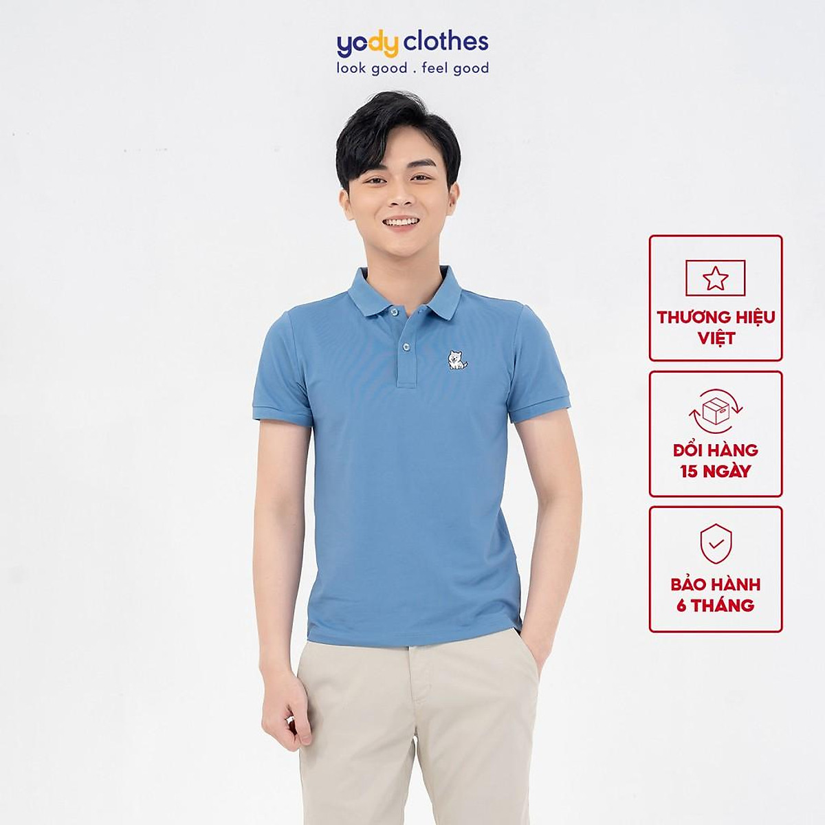 Áo Polo nam YODY: Hãy trổ tài phối đồ đỉnh cao cùng YODY Polo Shirt nam chất lượng vượt trội và thiết kế tinh tế. Chất liệu thông thoáng, dễ chịu cho người mặc trong mọi hoàn cảnh từ hằng ngày đến sự kiện quan trọng. Khẳng định đẳng cấp và cá tính cùng YODY, thương hiệu thời trang hàng đầu Việt Nam, nay có mặt trên toàn cầu.