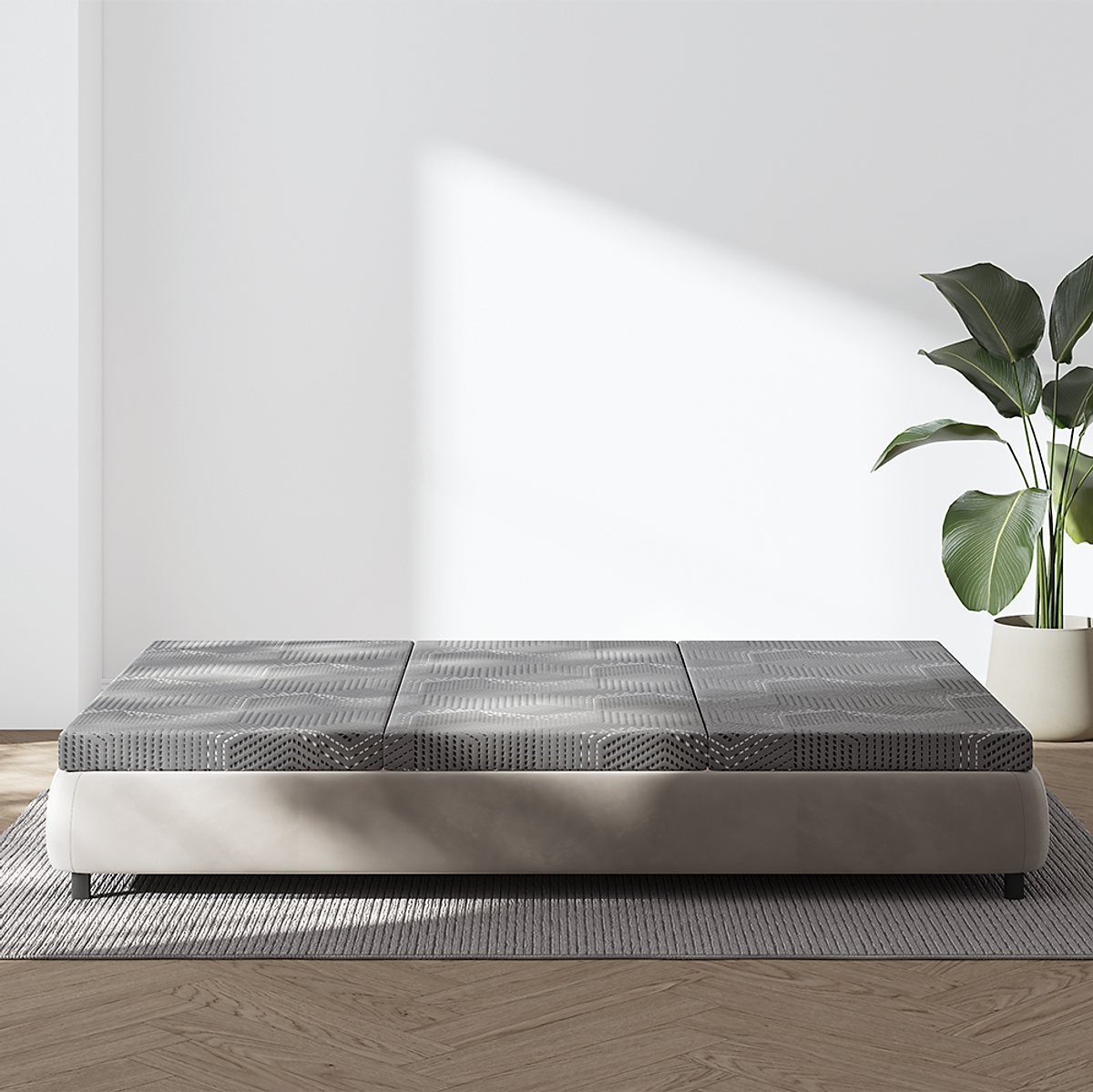Nệm Foam Gấp Ba NOOZ Home Goods Mattress Tiêu Chuẩn CertiPUR-US Ruột Đệm Cao Su Non Gấp Gọn Tiện Lợi
