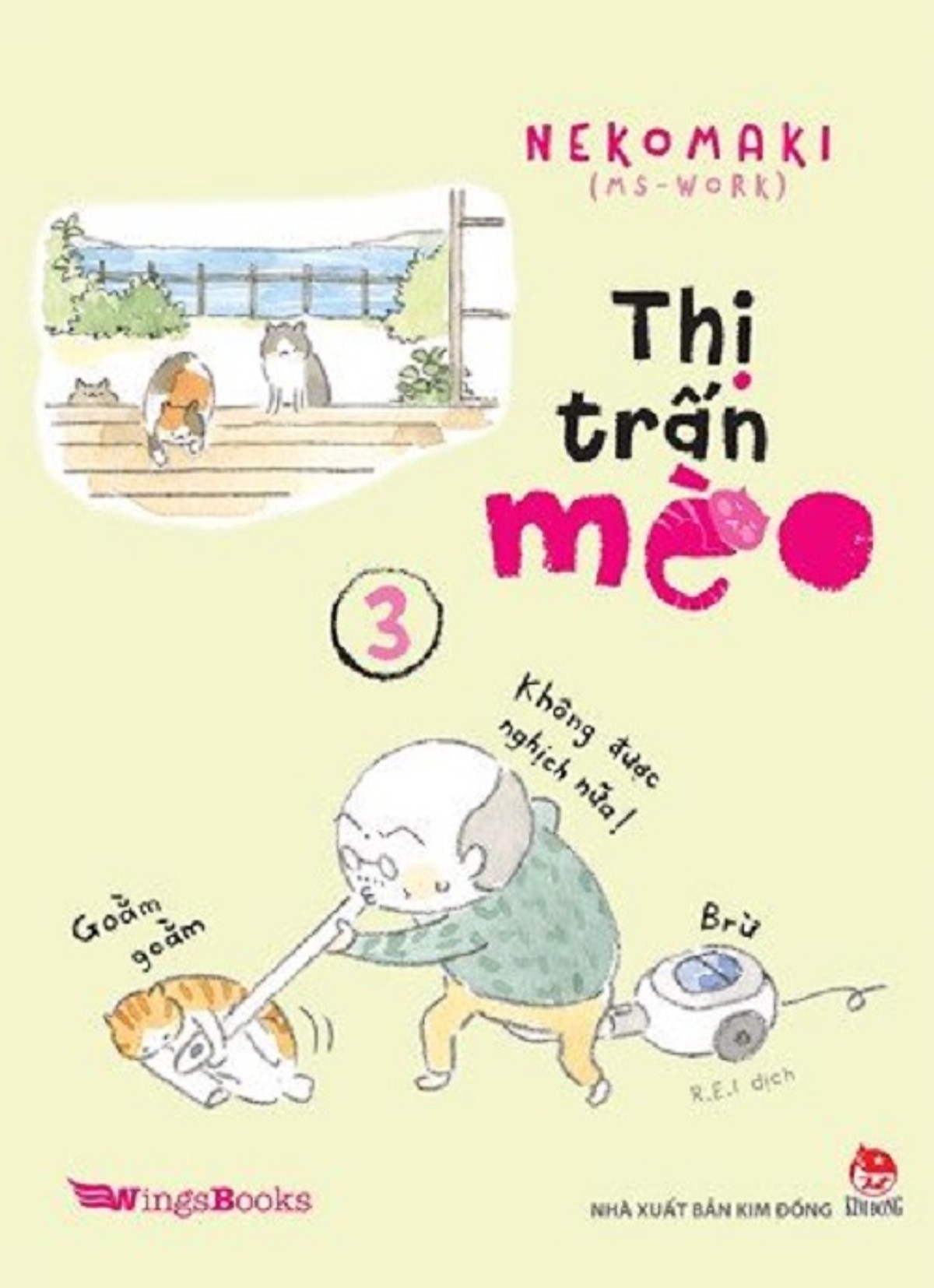 Sách - Thị trấn mèo - tập 3 (tặng kèm postcard)