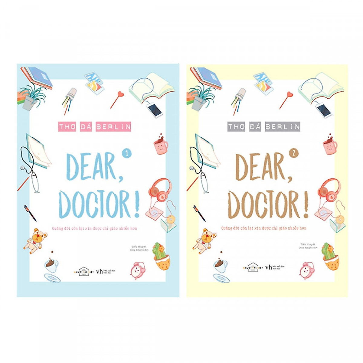 Combo Trọn Bộ 2 Cuốn Sách: Dear, Doctor 1 + Dear, Doctor 2