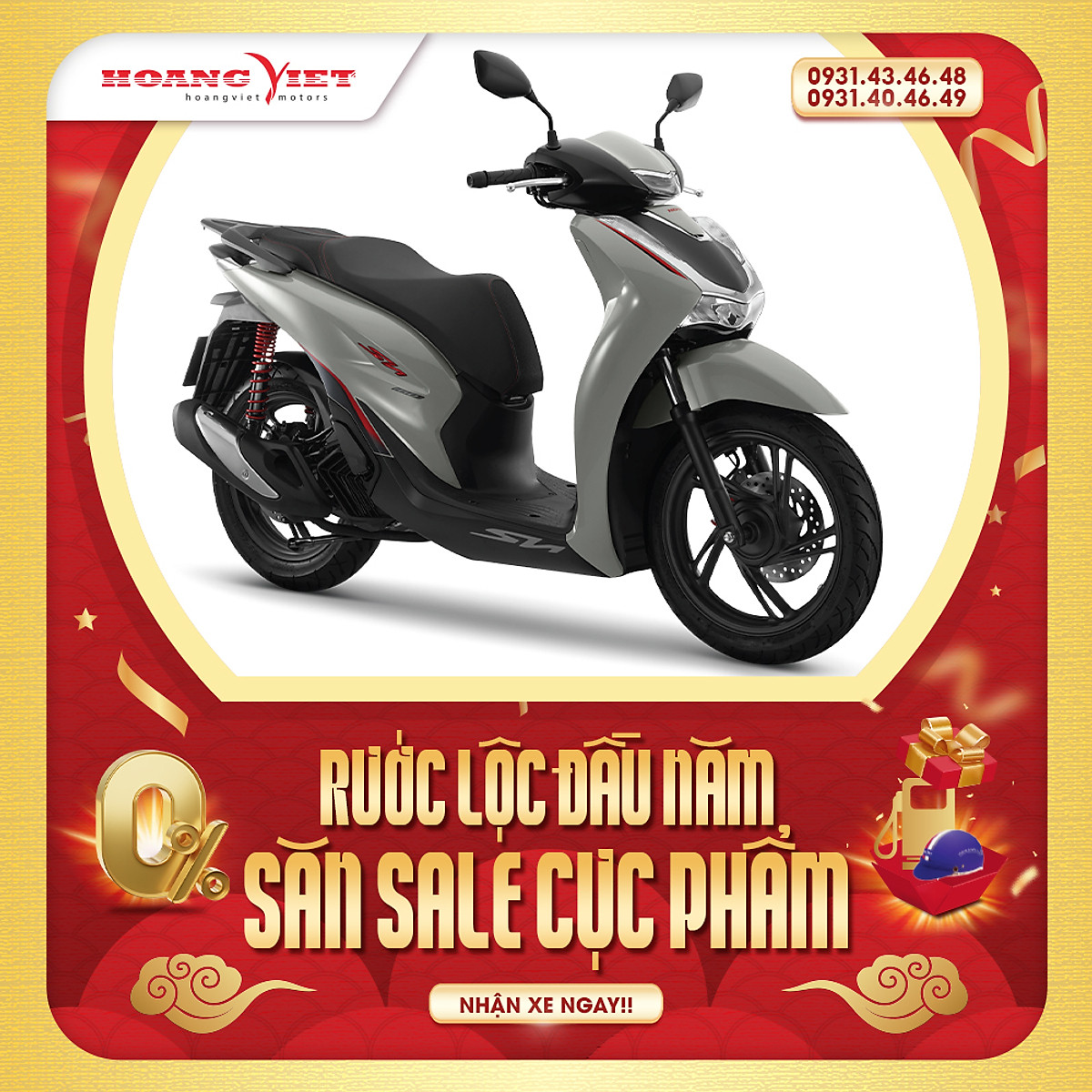 Xe Máy Honda SH 160i 2024 - Phiên Bản Thể Thao