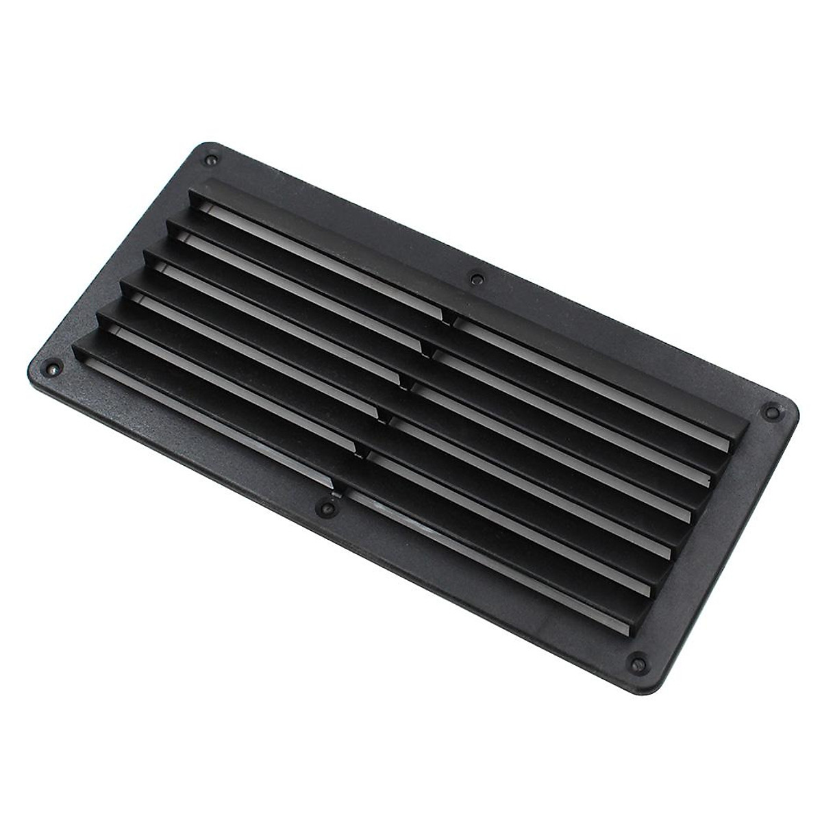 Boat Louvered Vents Marine Exhaust Vents Cover Caravan / RV Plastic 5x10"