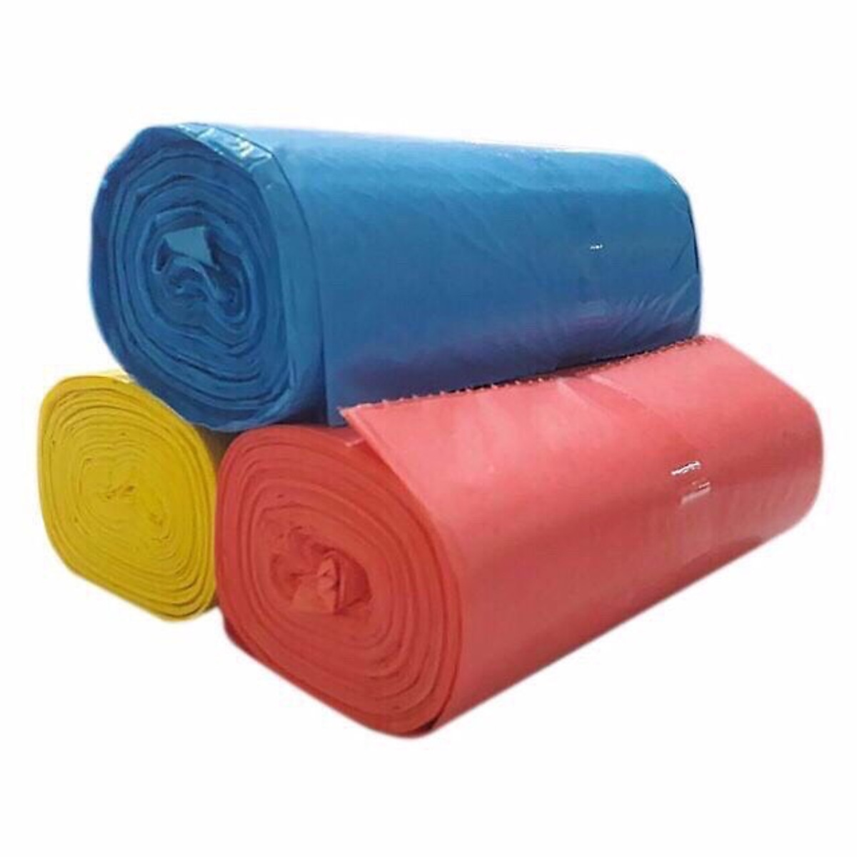 Túi đựng rác lốc 3 cuộn 1kg - Bịch đựng rác 3 cuộn cỡ đại, trung, tiểu ...