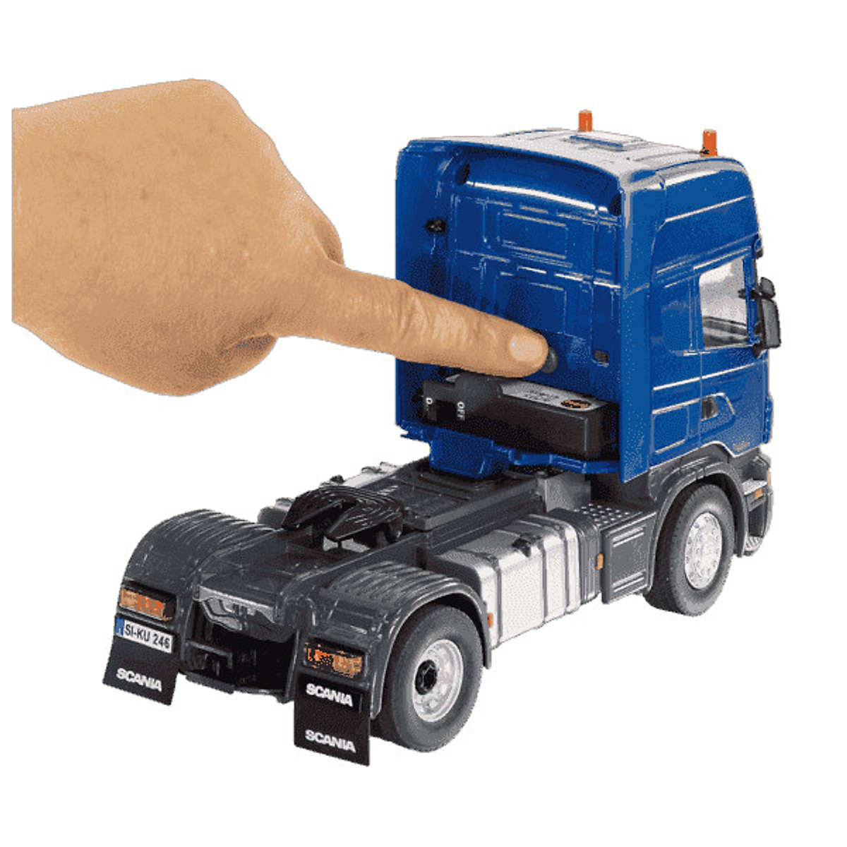 114 Tractor 3 Axial Model Scania R620 HH180802 Xe Tải Đầu Kéo  Tractor