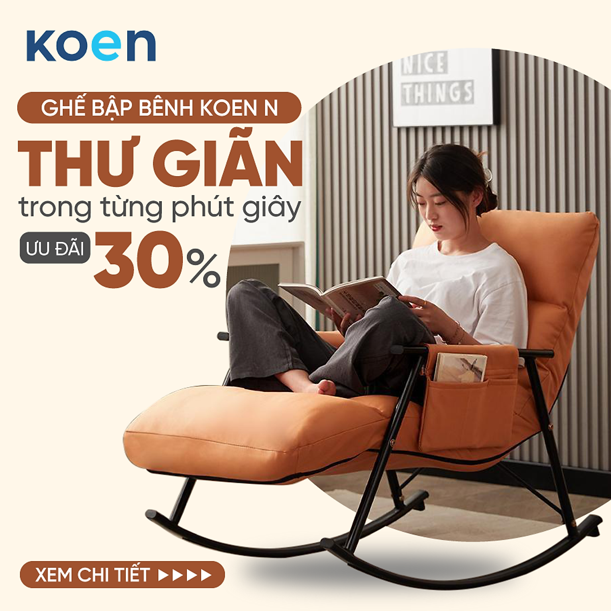 Ghế Bập Bênh Thư Giãn Koen- Ghế Bập Bênh Cho Bé ,Ghế Tựa Lưng Cho Người Lớn Ghế Bập Bênh Thư Giãn Koen- Ghế Bập Bênh Cho Bé ,Ghế Tựa Lưng Cho Người Lớn