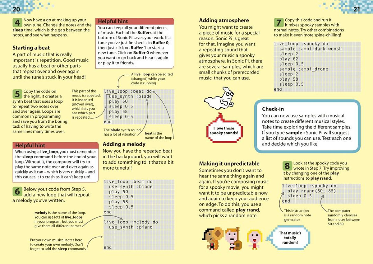 Sách Raspberry Pi Projects Made Easy, Ages 7-11 (Key Stage 2) : Beginner Level Computer Learning Exercises with Scratch, Python, and Sonic Pi