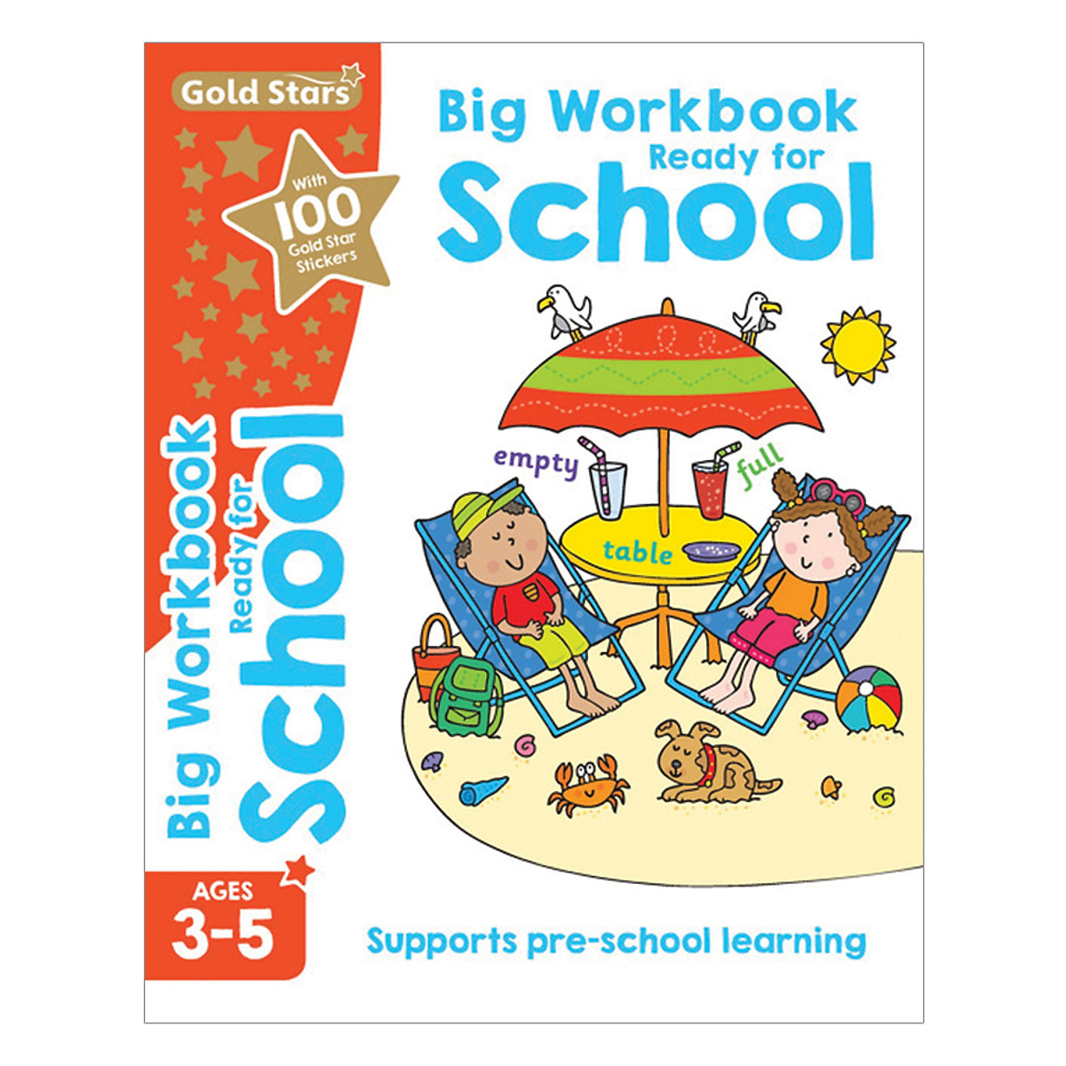 Gold Stars - Big Workbook Ready For School Ages 3-5