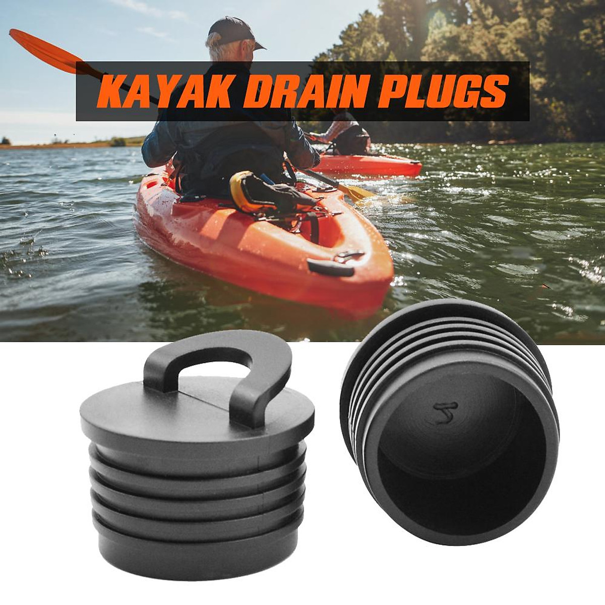 Kayak Drain Plug Drain Holes Thread Stopper Drain Holes Bung Scupper