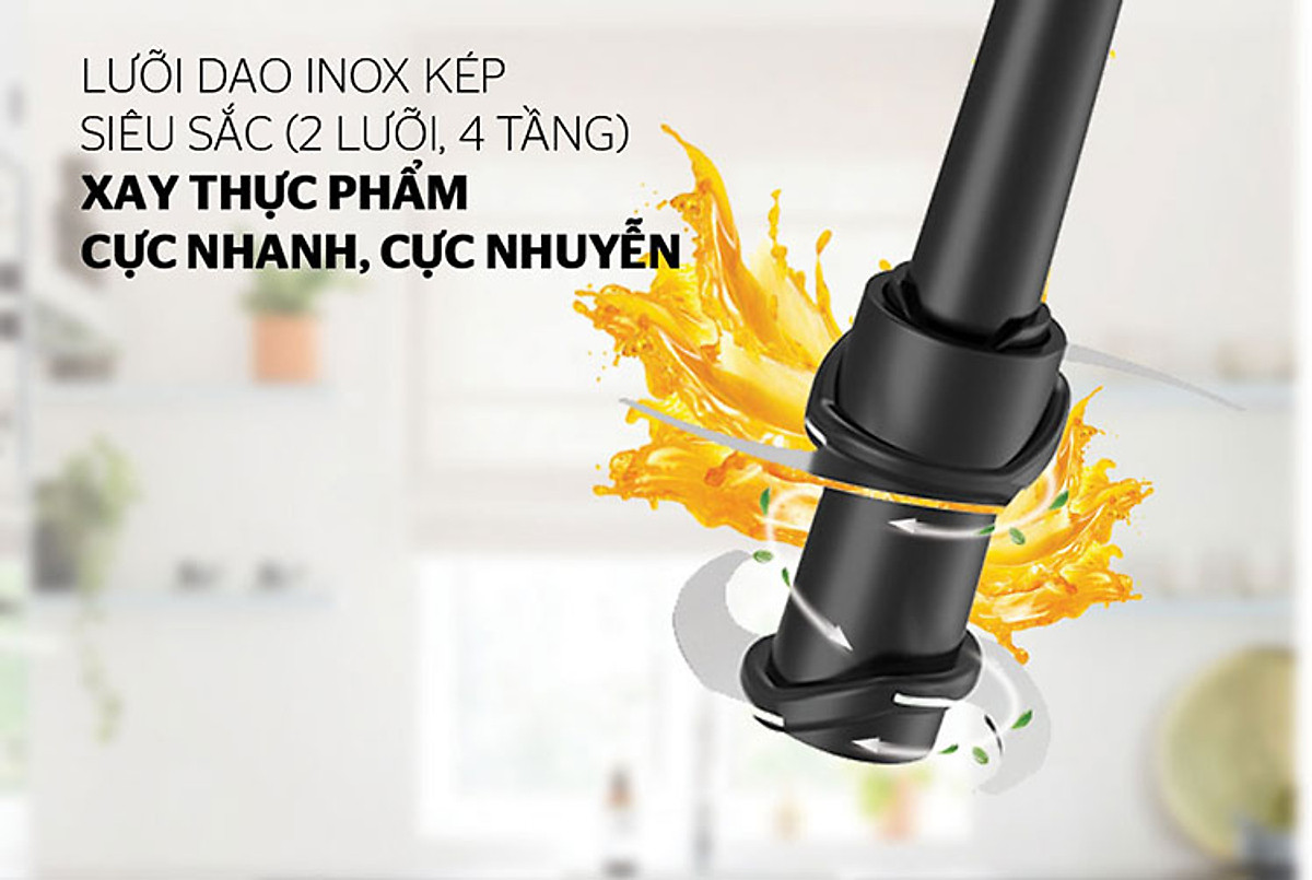 Máy Xay Sinh Tố Đa Năng Sunhouse SHD5340B (500W) - Hàng chính hãng