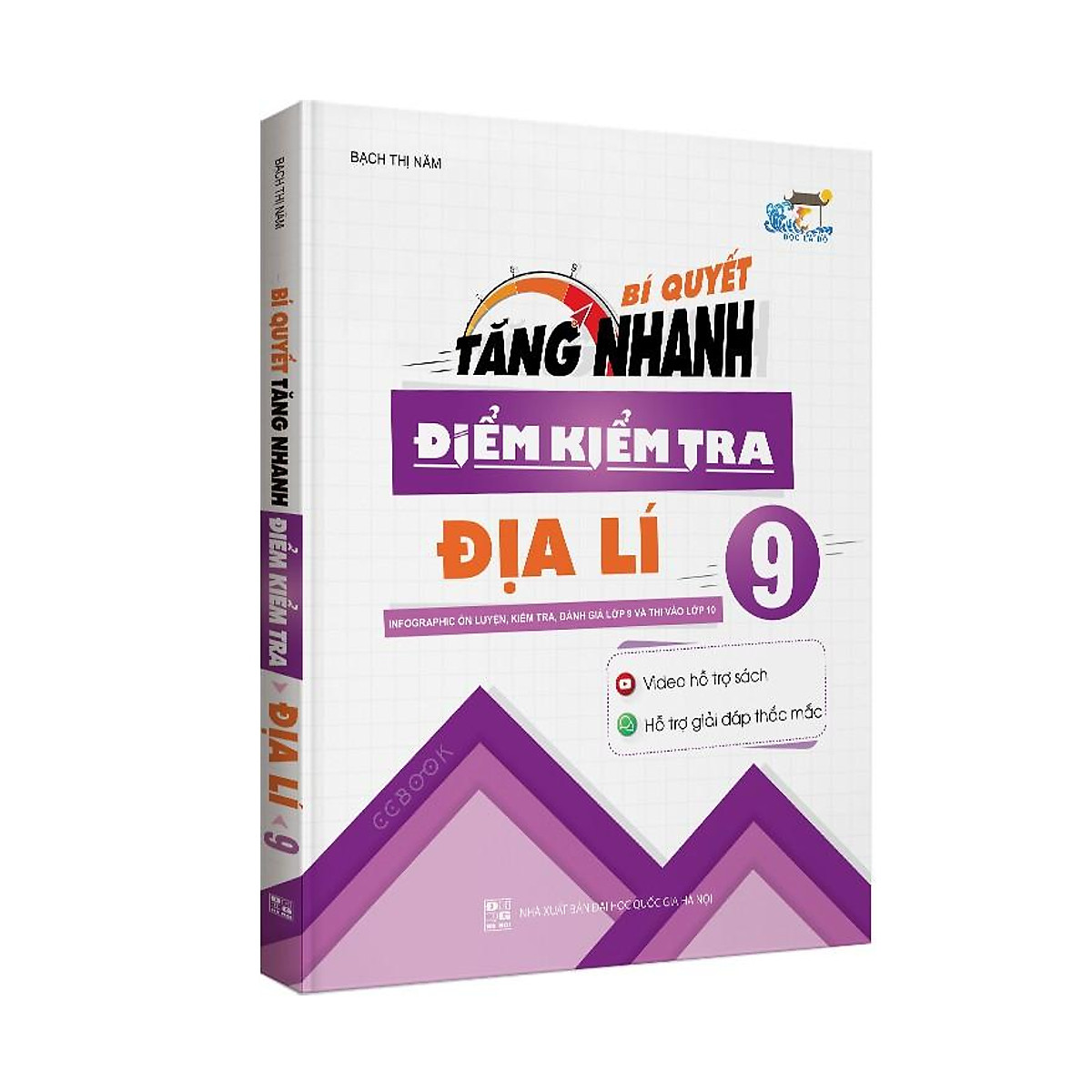 Sách - Bí quyết tăng nhanh điểm kiểm tra Địa lí 9