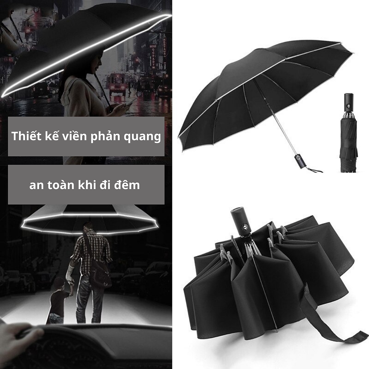 Mua Ô dù gấp gọn tự động chống tia UV TiLoKi TOD01 có đèn led đi đêm đường kính 106cm - Xanh Than tại TiLoKi Tiện Lợi Và Tiết Kiệm Mua Ô Dù Gấp Gọn Tự Động Chống Tia Uv Tiloki Tod01 Có Đèn Led Đi Đêm Đường Kính 106Cm - Xanh Than Tại Tiloki Tiện Lợi Và Tiết Kiệm