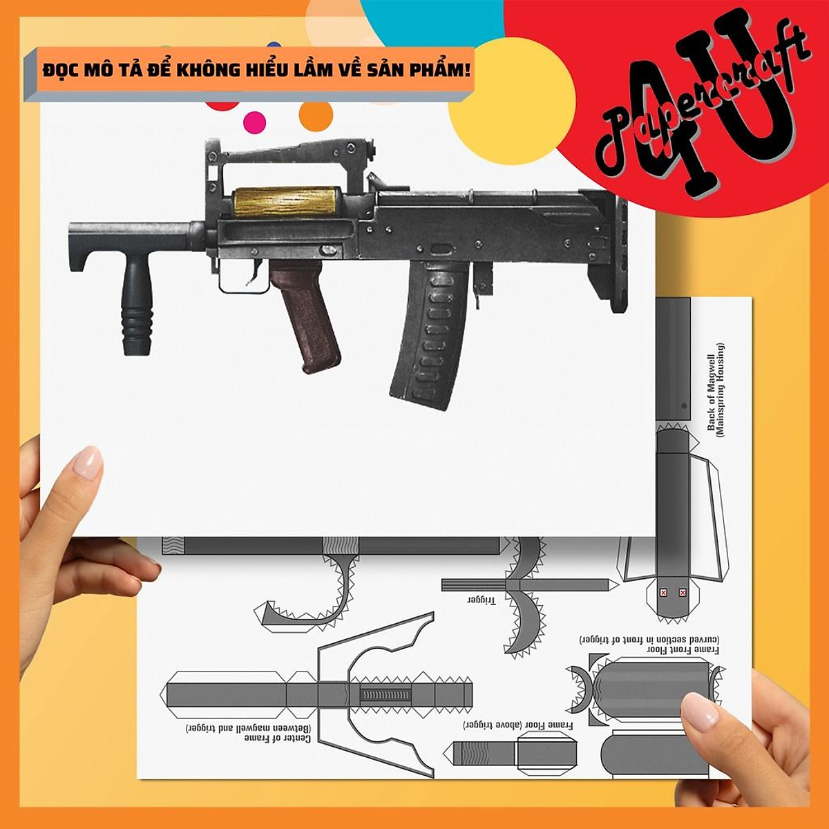Mô hình súng bắn thính Flare Gun PUBG  Súng đồ chơi đạn thạch cao cấp