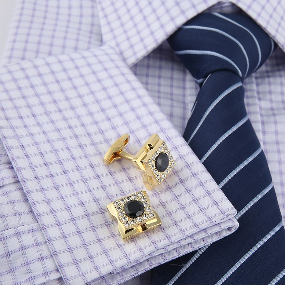 Áo sơ mi măng sét manchette cufflinks Anlimen Cuff Shirt Lazadavn #29 Áo sơ mi măng sét manchette cufflinks Anlimen Cuff Shirt Lazadavn