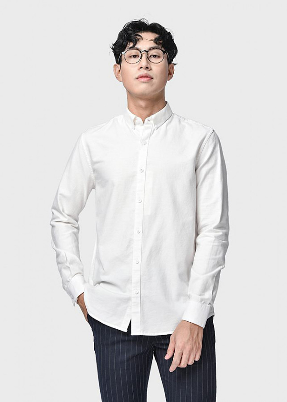 Áo sơ mi dài tay TUTO5 nam Slimfit phi bóng trơn TUTO5 Menswear #13 Áo sơ mi dài tay TUTO5 nam Slimfit phi bóng trơn TUTO5 Menswear