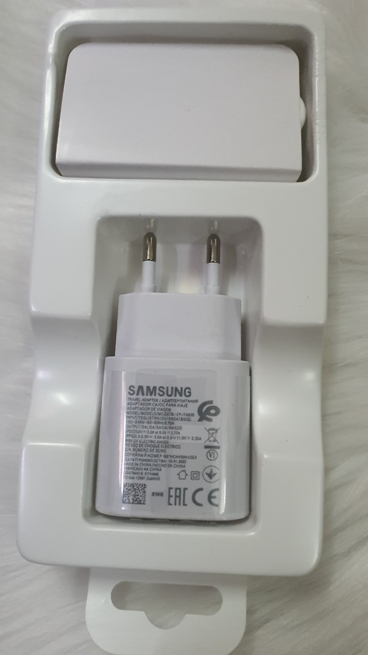 Bộ dây và củ sạc nhanh sam sung 25w type C - Hàng chính hãng