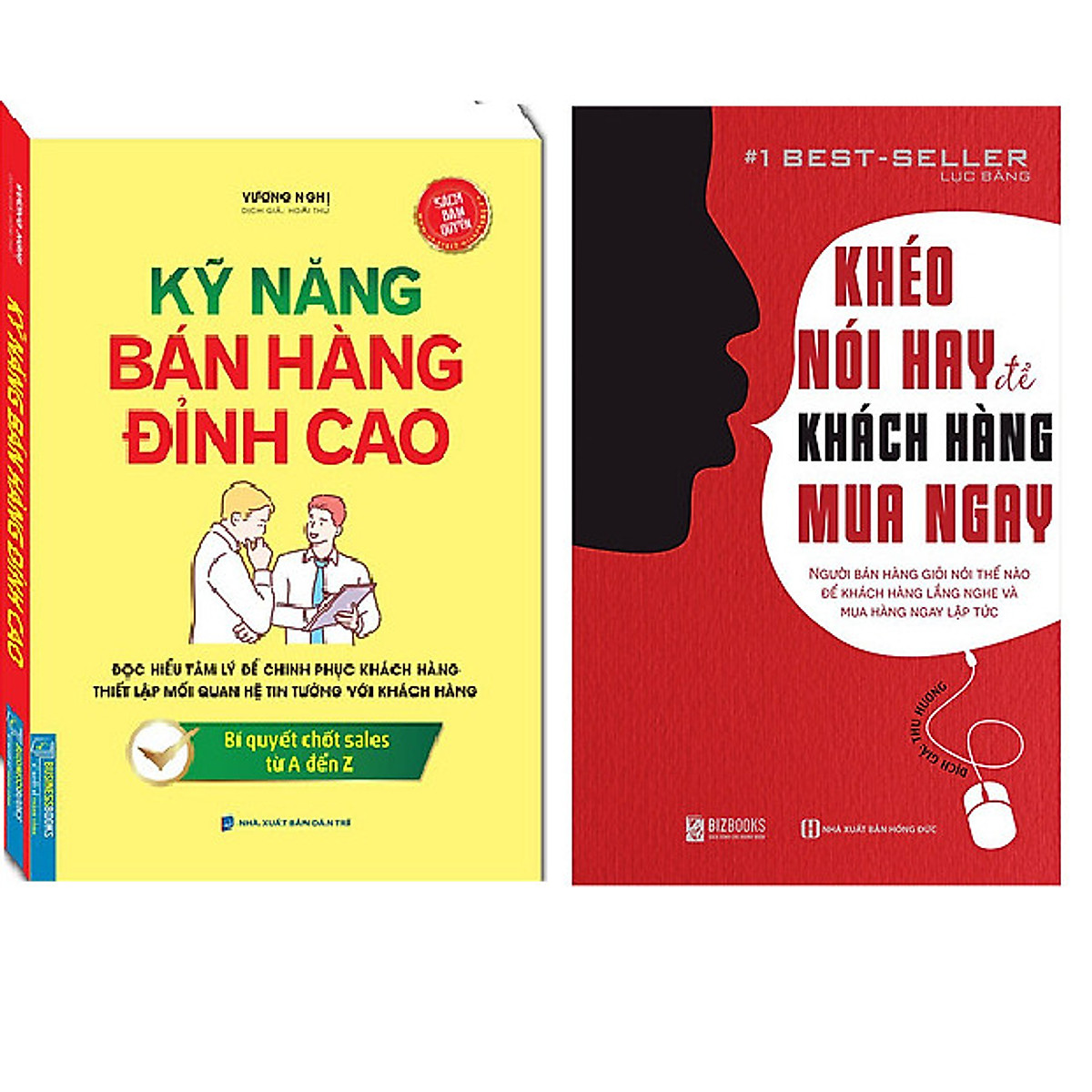 Combo Khéo Nói Hay Để Khách Hàng Mua Ngay+Businessbooks - Kỹ Năng Bán Hàng Đỉnh Cao