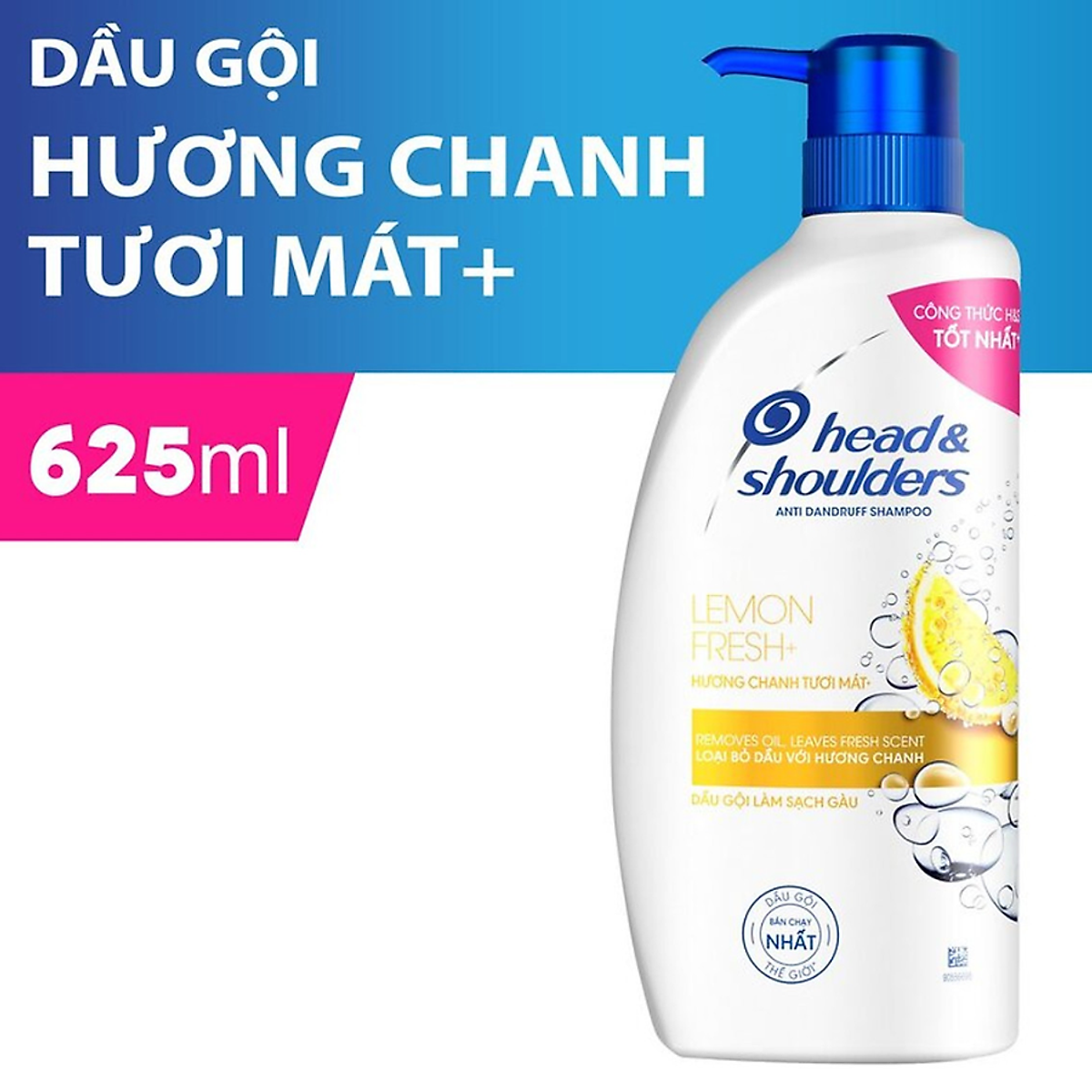 Dầu Gội HEAD & SHOULDERS Chai 625ml