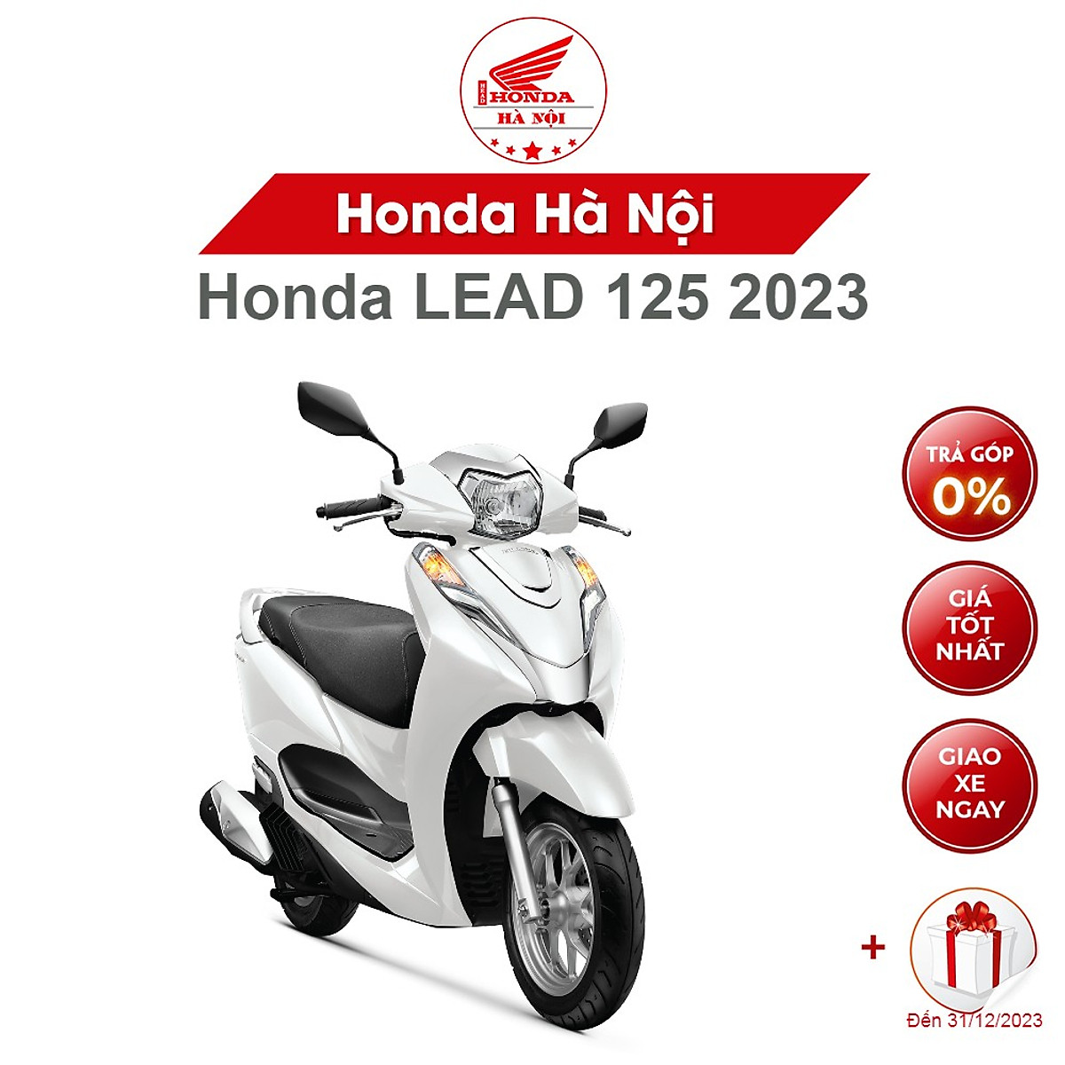 Giá xe Honda Lead 2023 kèm ưu đãi mới nhất Tinxe