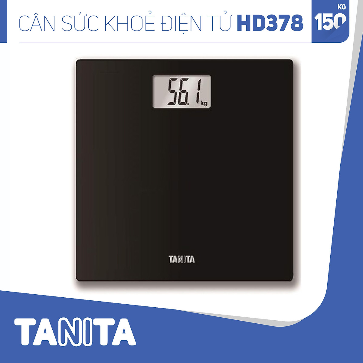 Cân sức khoẻ điện tử Tanita HD378 Nhật Bản, Cân tanita, chính hãng nhật bản,cân điện tử,cân chính hãng,cân nhật bản,cân sức khoẻ y tế,cân sức khoẻ gia đình,cân sức khoẻ cao cấp,cân 120kg,cân 130kg,cân 150kg,Cân sức khoẻ mini