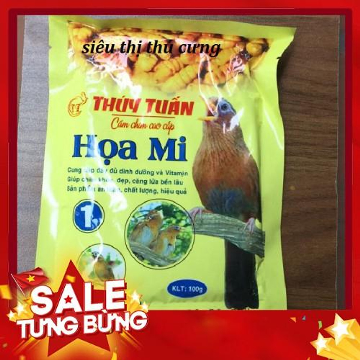 Cám họa mi hiển bảo khánh số 1, 2 (cám chim hoạ mi, cám khướu, cám tiểu mi  - dưỡng, căng lửa) | Shopee Việt Nam
