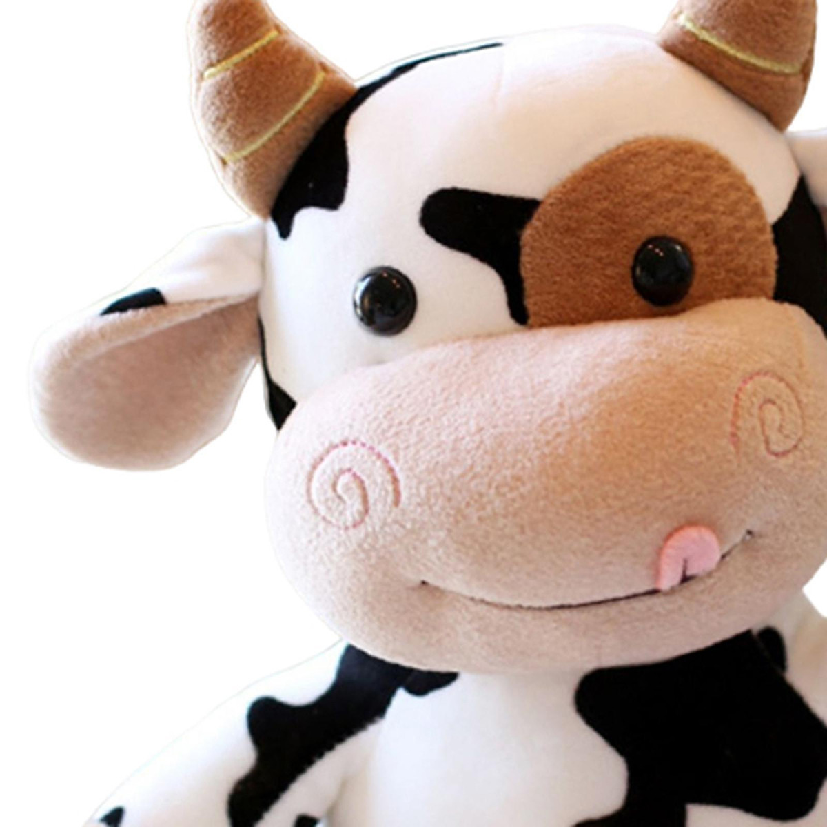Cartoon Cow Plush Toy Comfortable Stuffed Animal Doll for Home Ornament Cartoon Cow Plush Toy Comfortable Stuffed Animal Doll for Home Ornament