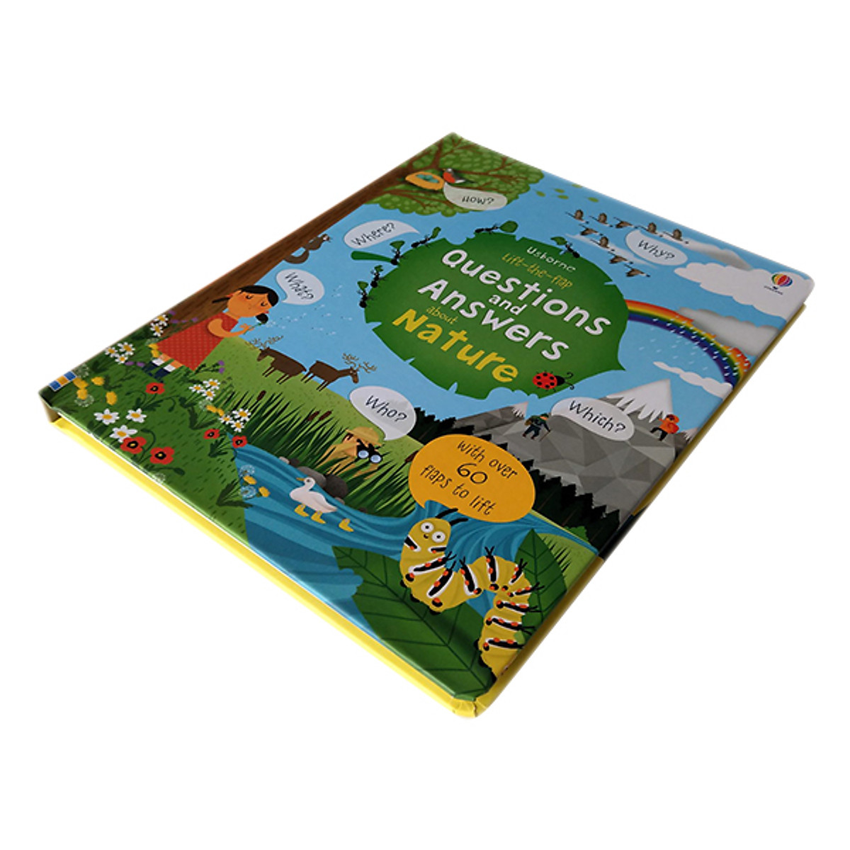 Sách tương tác tiếng Anh - Usborne Lift the Flap Questions and Answers about Nature