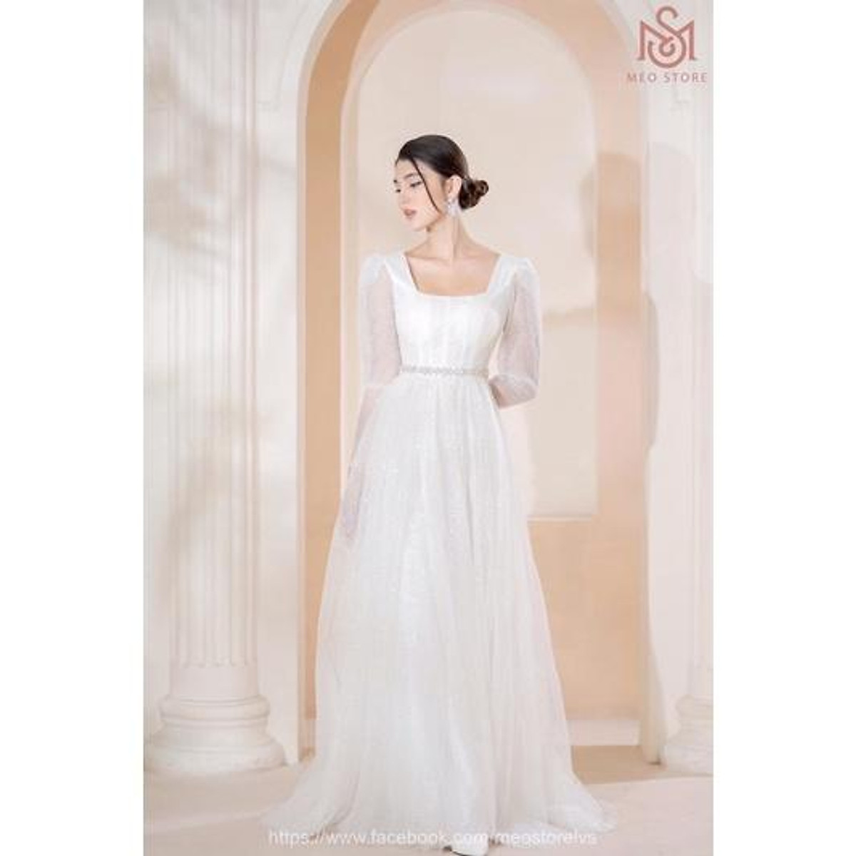 Meo Store  Bridal Wedding Dress