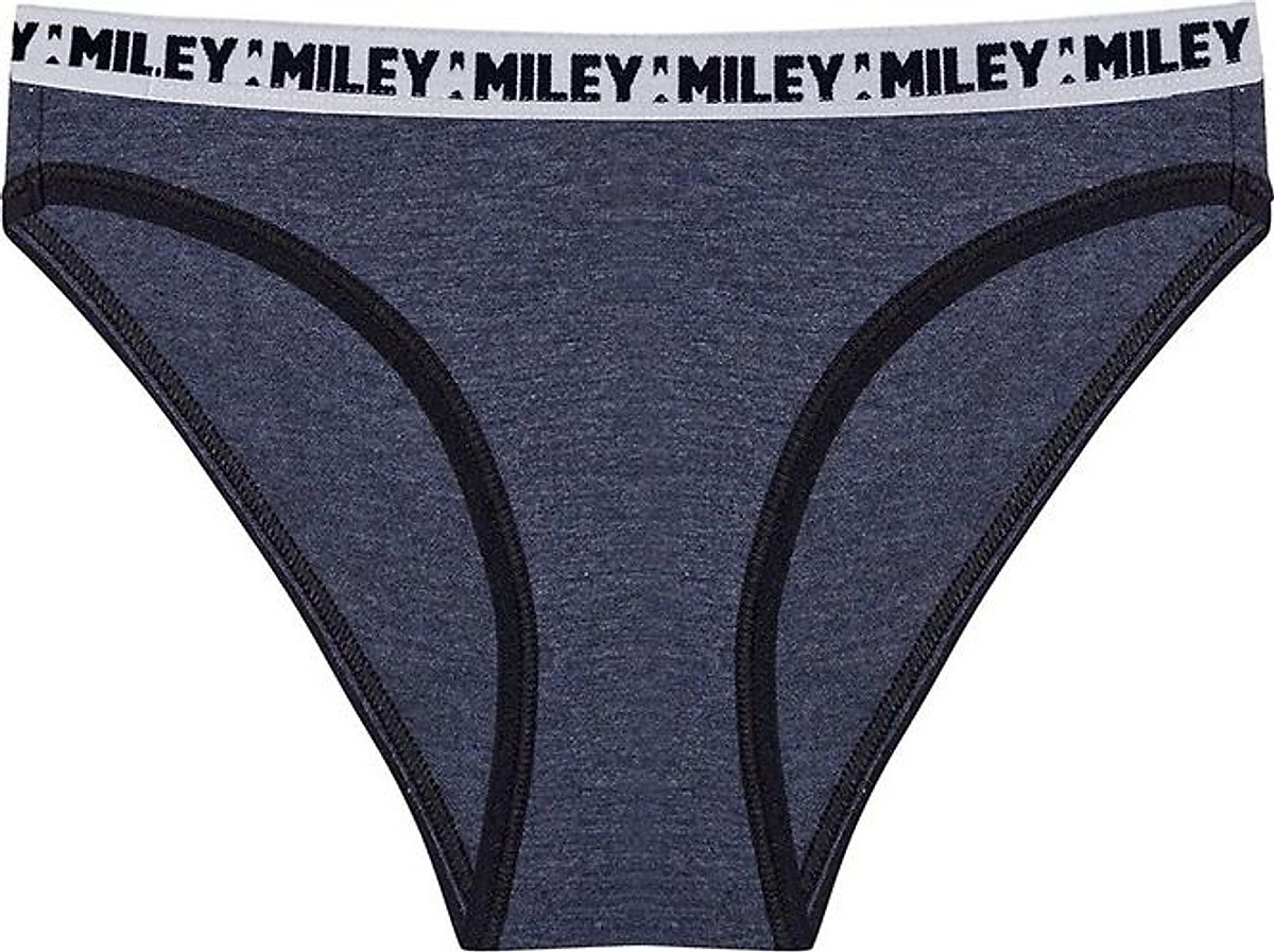Combo 5 Quần Lót Nữ Melange Bikini Basic Miley Lingerie - Giao màu ngẫu nhiên (trắng - tím)