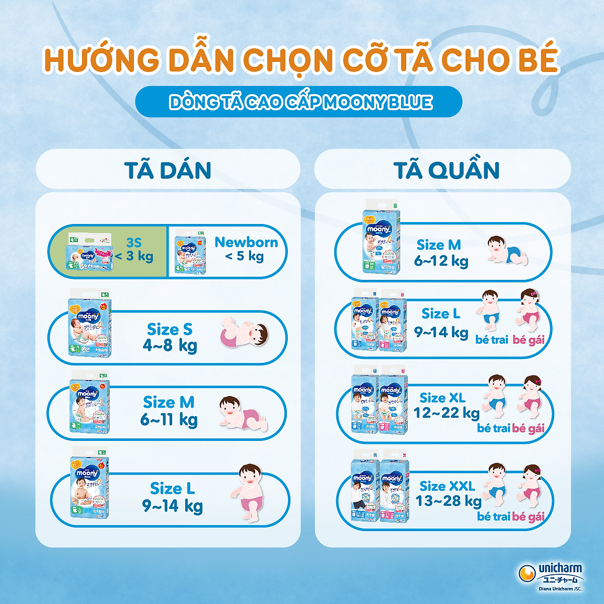 Tã quần Moony cao cấp XL38+6 (Girl) - Nhập khẩu từ Nhật Bản