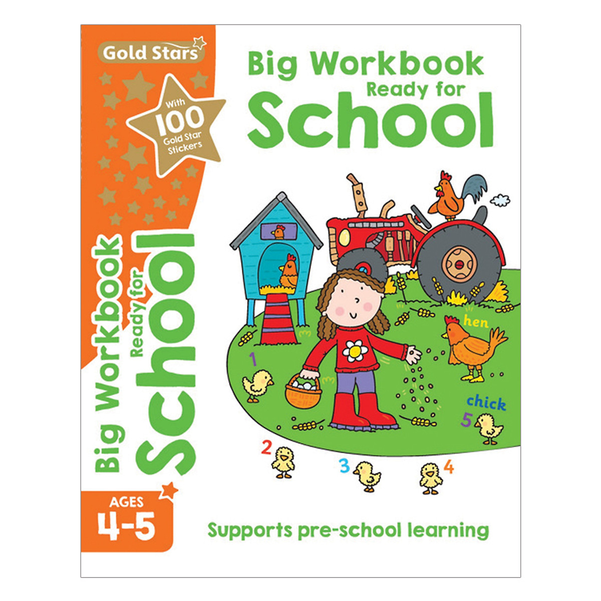 Gold Stars - Ready For School Big Workbook Ages 4-5