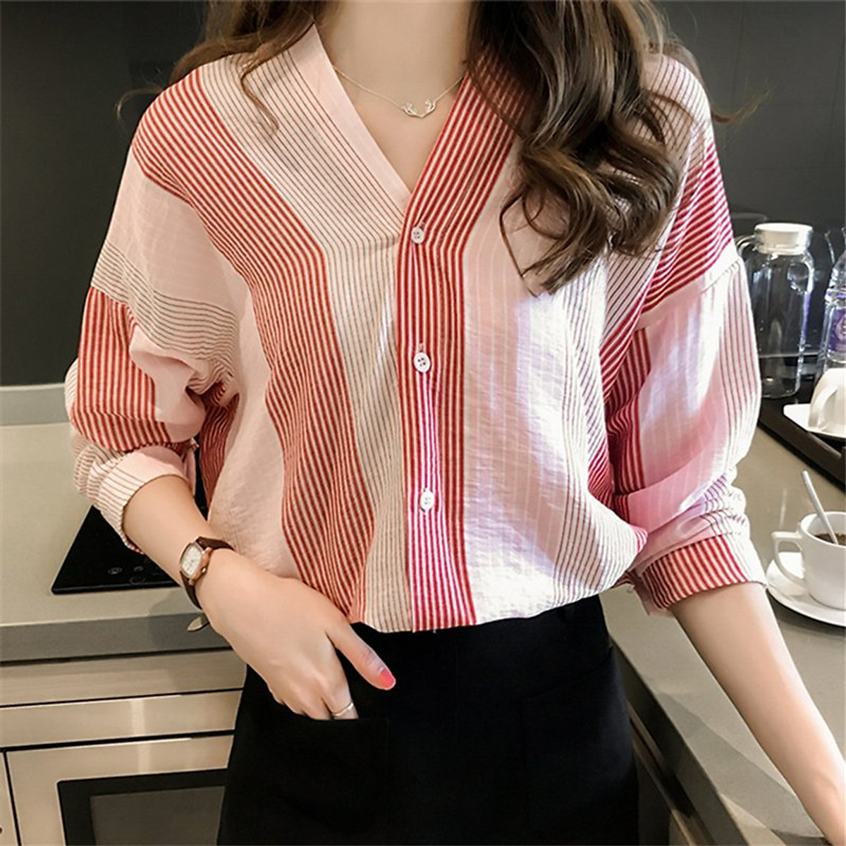 ĐỒNG PHỤC ÁO SƠ MI NỮ 33 #10 ĐỒNG PHỤC ÁO SƠ MI NỮ 33