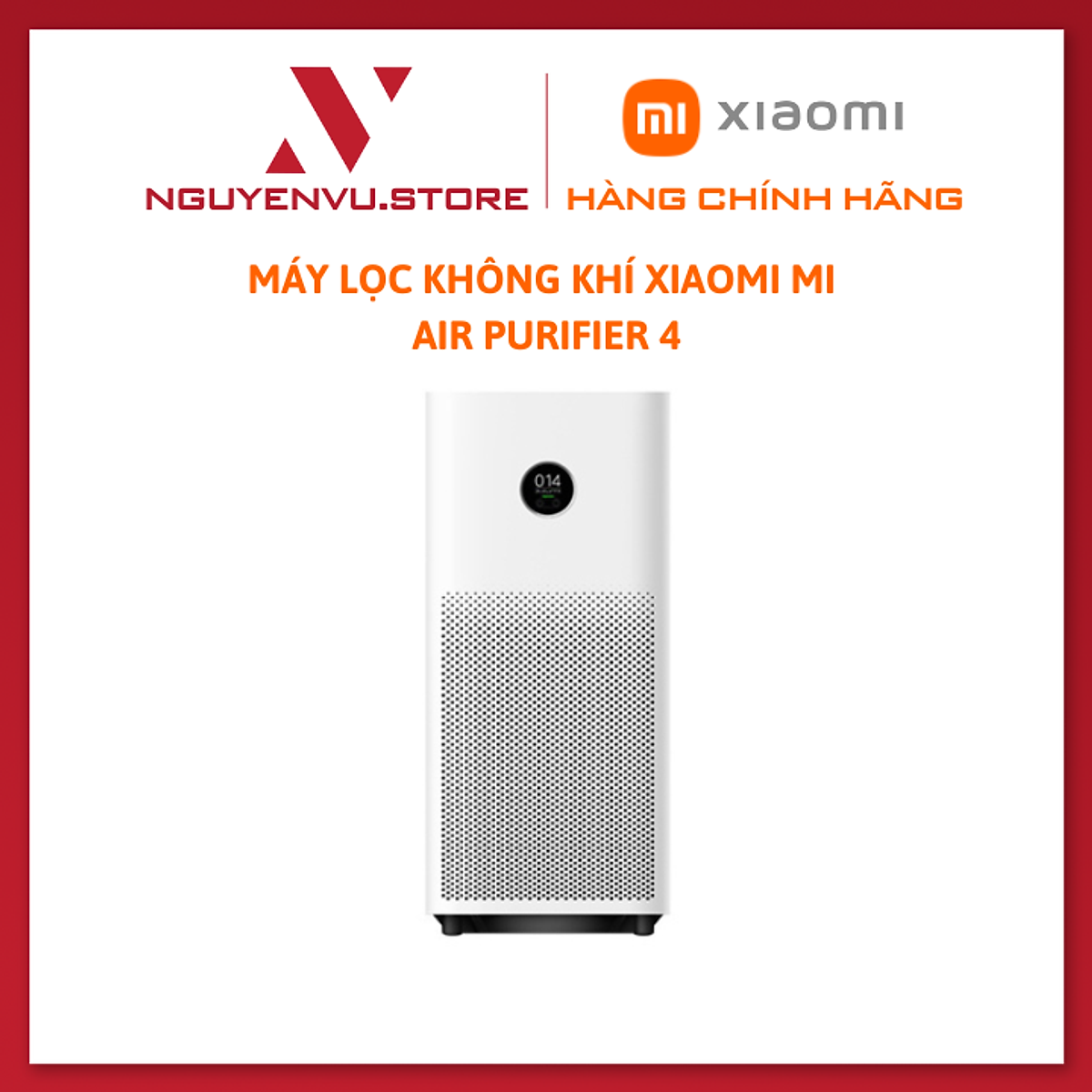 Máy Lọc Không Khí Xiaomi Mi Air Purifier 4 (BHR5096GL) - Hàng Chính Hãng
