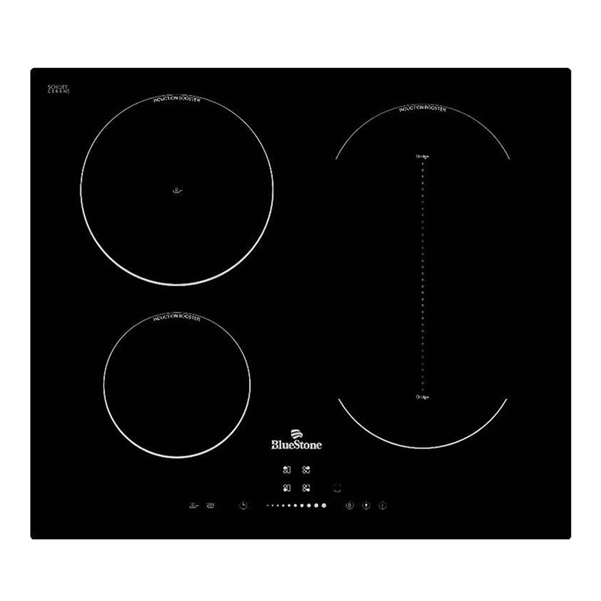 Bếp Âm Từ Đa Vùng Nấu Bluestone ICB-6845 (7100W) - Hàng Chính Hãng