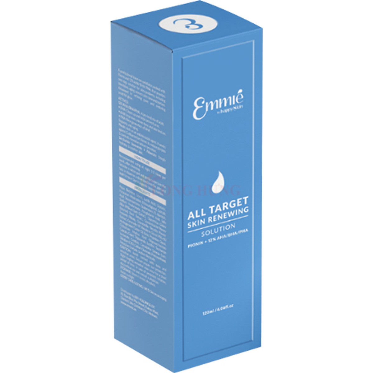 Dung dịch tẩy tế bào chết và tái tạo da Emmié All Target Skin Renewing Solution Pionin + 12% AHA/BHA/PHA (120ml) - Hàng chính hãng