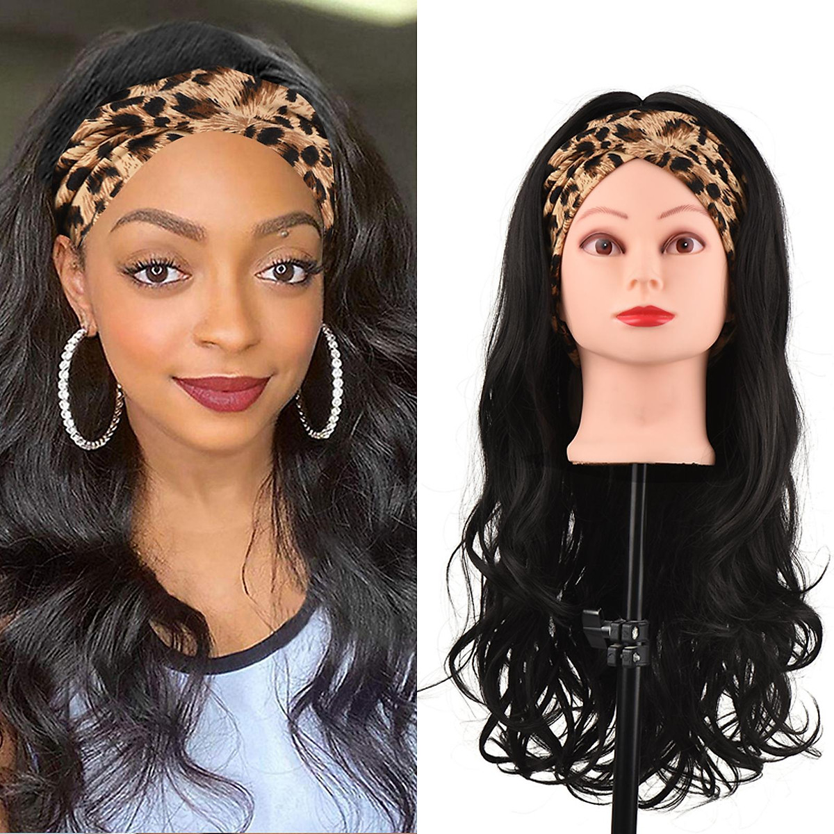 Mua Black Hair Wigs for Women Hair Styling Inches Long Curly Hair High Temperature Heat Resistant Hair Wig with Hair Mua Black Hair Wigs for Women Hair Styling Inches Long Curly Hair High Temperature Heat Resistant Hair Wig with Hair