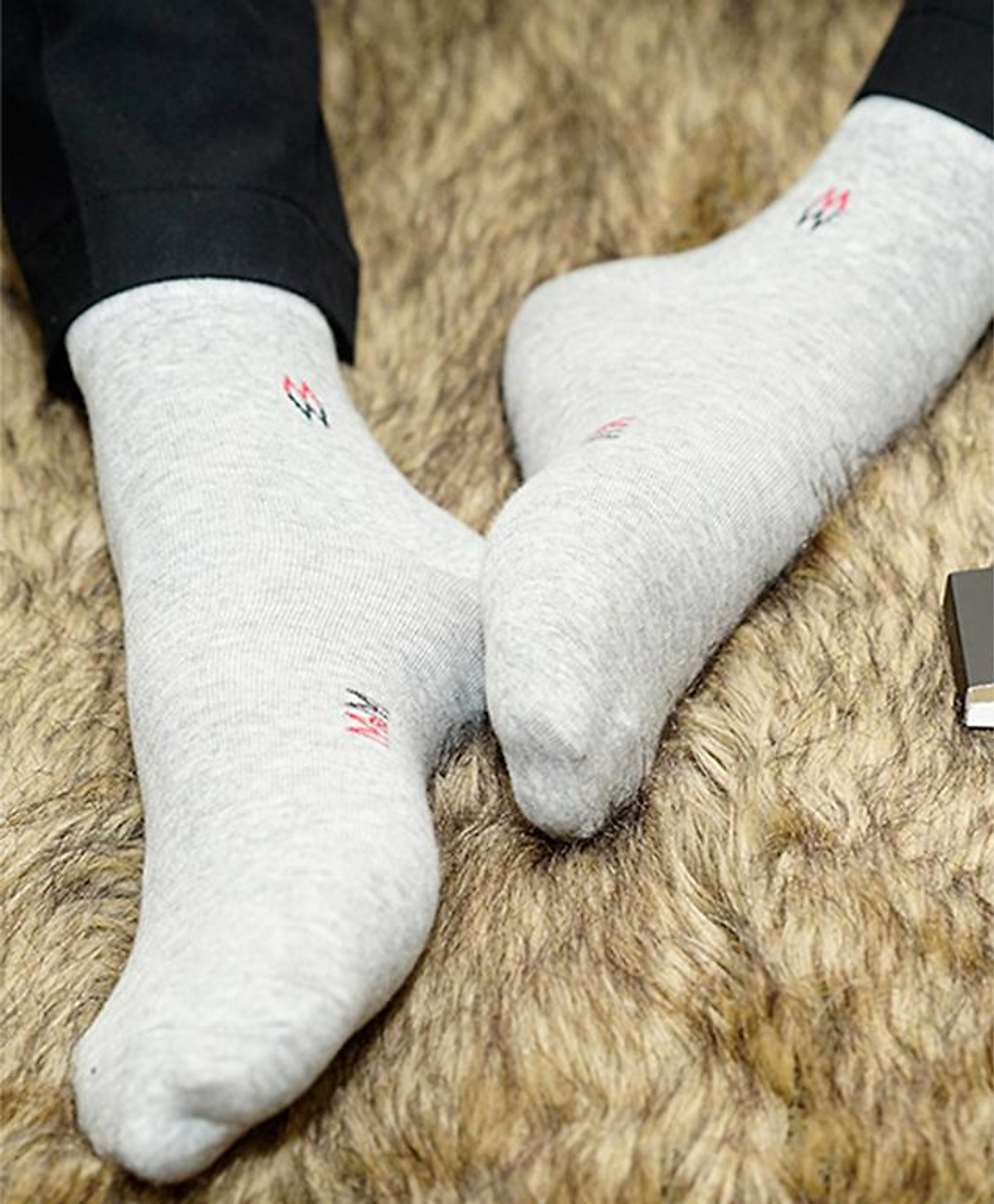 Combo 3 đôi tất nam vớ nam Cổ Dài Cao Cấp MRM FASHION