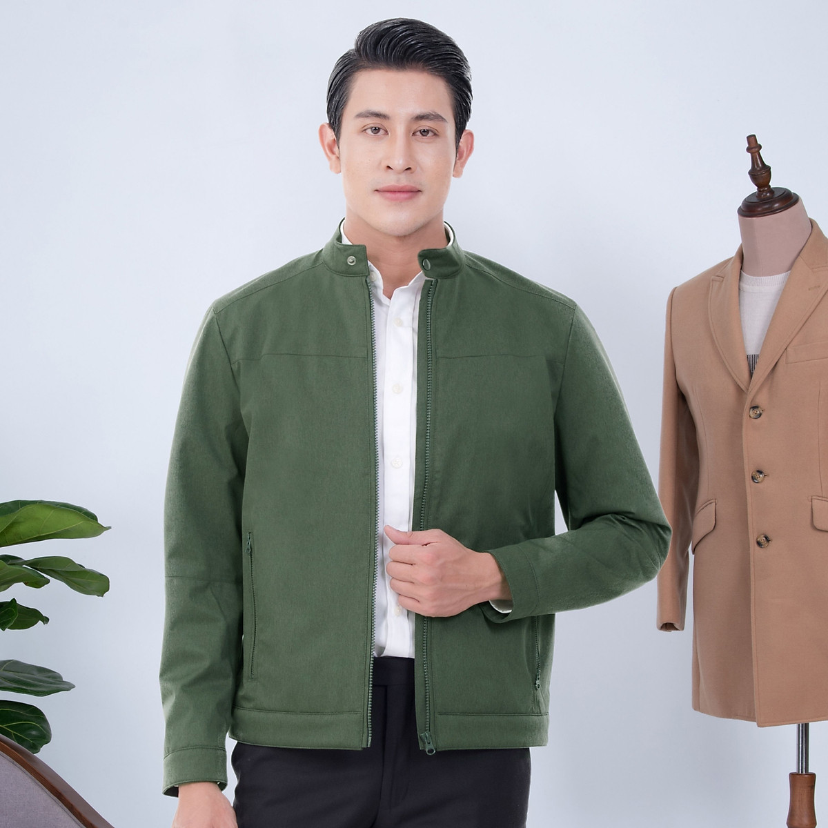 Mua Áo khoác nam May 10 mã 030120376 OLIVE - S tại May 10 Mua Áo Khoác Nam May 10 Mã 030120376 Olive - S Tại May 10