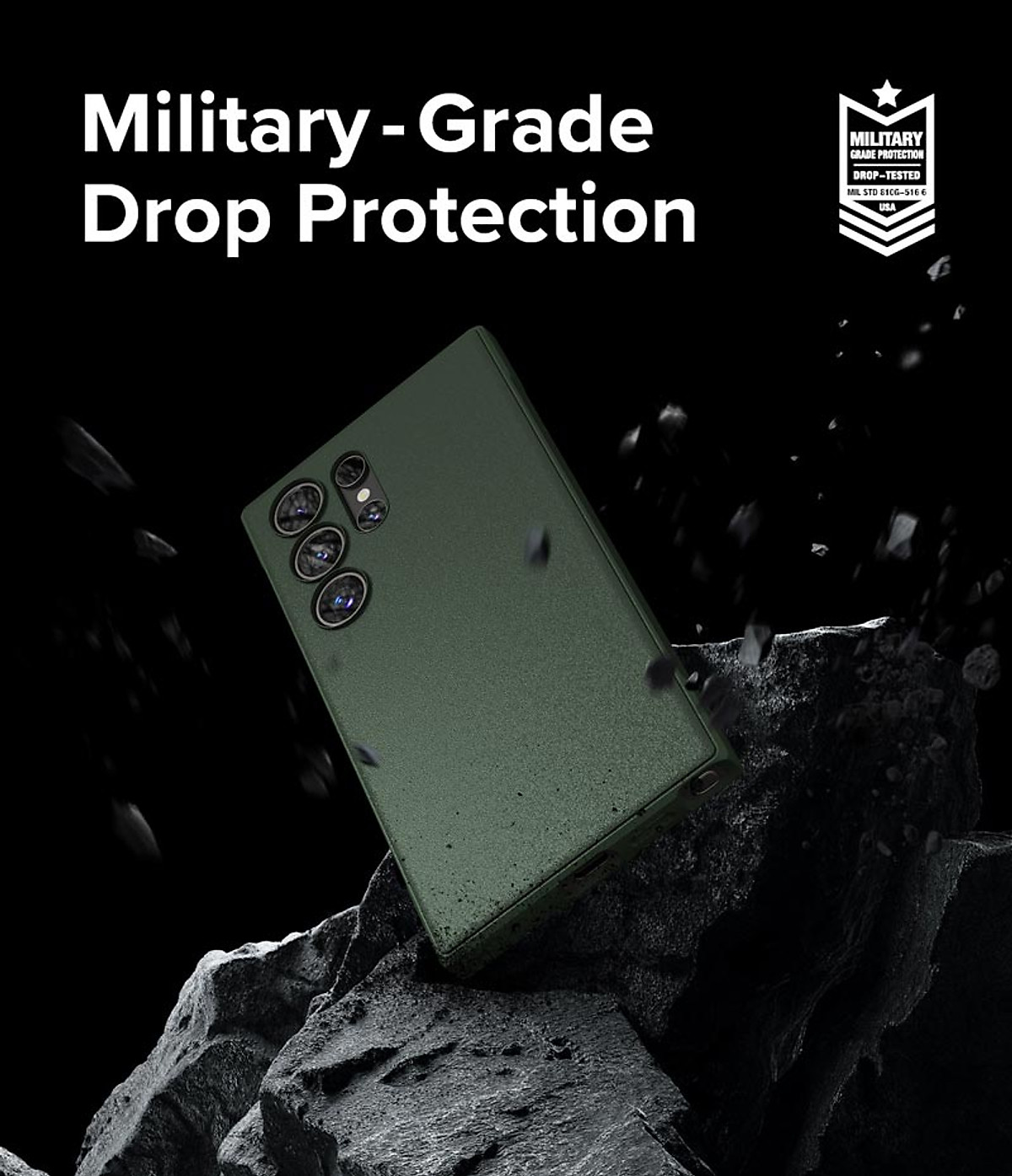 Ốp lưng dành cho Samsung Galaxy S24 Ultra RINGKE Onyx_ Hàng Chính Hãng