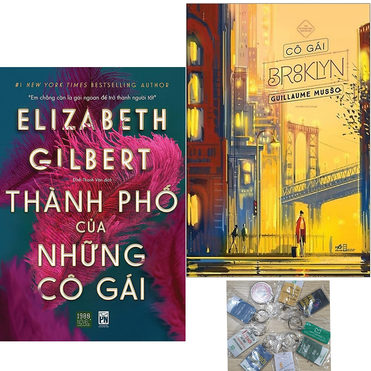 Combo 2 Cuốn Văn Học , Tiểu Thuyết Lãng Mạn Hay : Thành Phố Của Những Cô Gái + Cô Gái Brooklyn (Tái Bản 2019) / BooksetMK ( Những Kẻ Mộng Mơ , Dù Đẹp Nhưng Buồn)