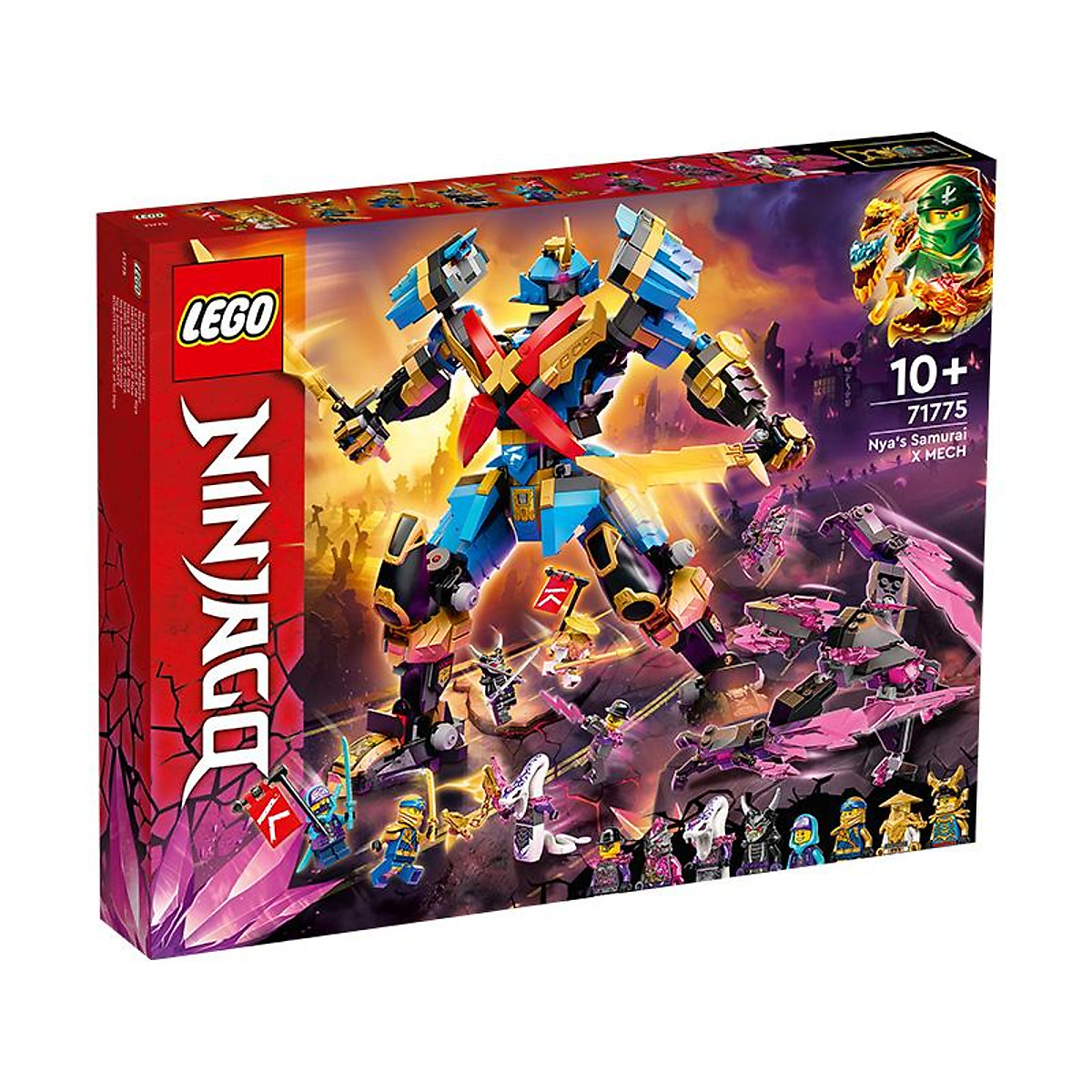 Đồ Chơi LEGO Chiến Giáp Samurai X Của Nya 71775 (1003 chi tiết)