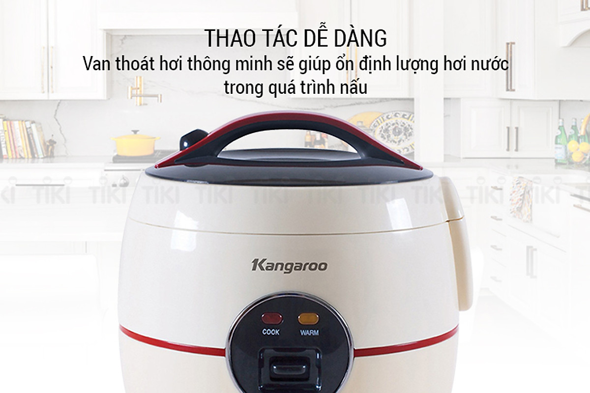 Nồi Cơm Điện Kangaroo KG823 (1.2 Lít) - Hàng chính hãng