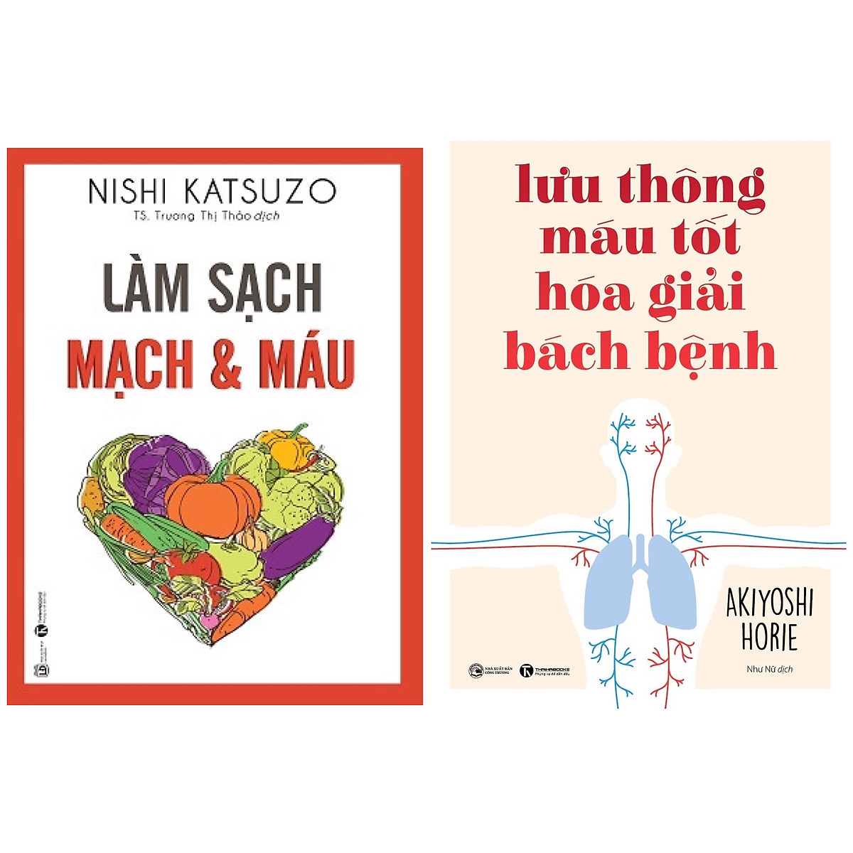 Combo 2 cuốn : Làm Sạch Mạch Và Máu + Lưu Thông Máu Tốt Giải Hóa Bách Bệnh 