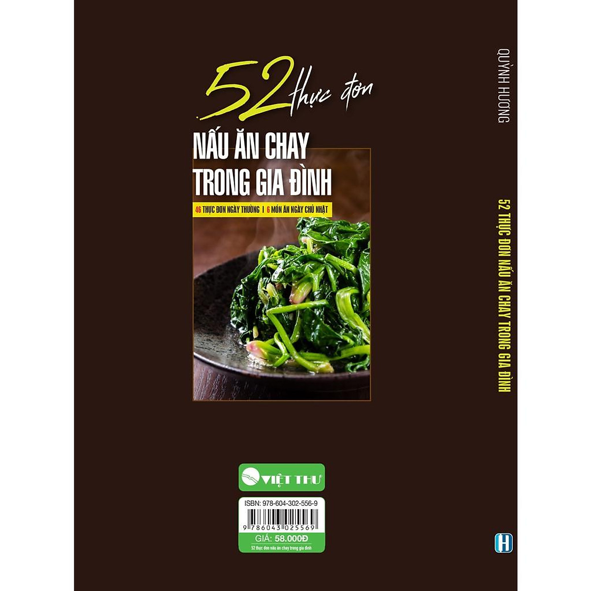 Sách - 52 Thực Đơn Nấu Ăn Chay Trong Gia Đình